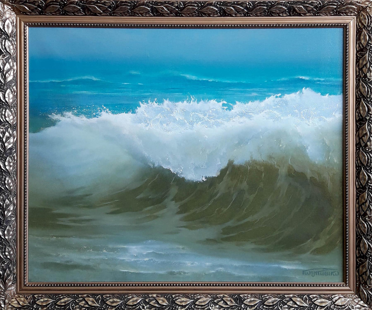 Oil painting The magic of the waves Korkishko Vasily
