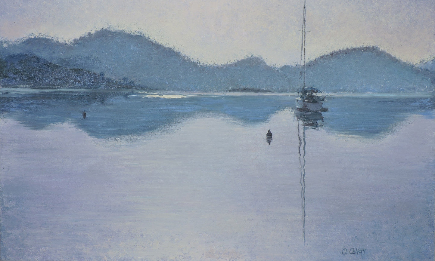 Oil painting Dzen Osnach Olesia