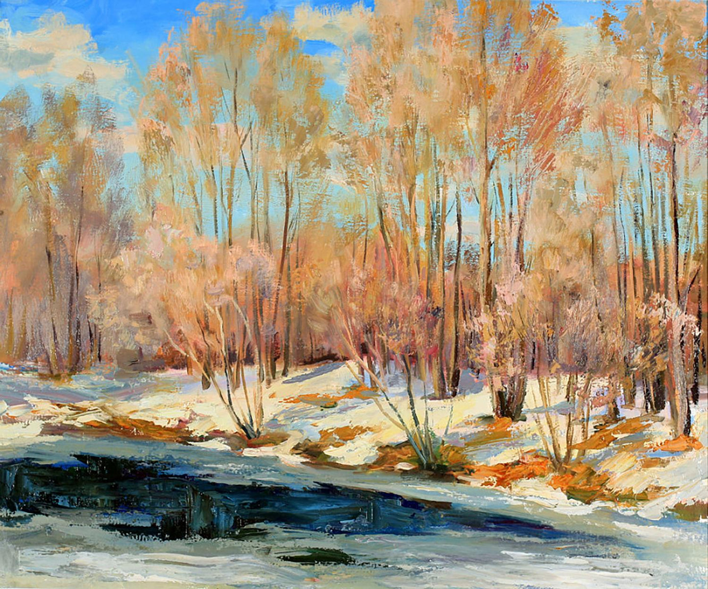 Oil painting Spring Serdyuk Boris Petrovich №SERB 548