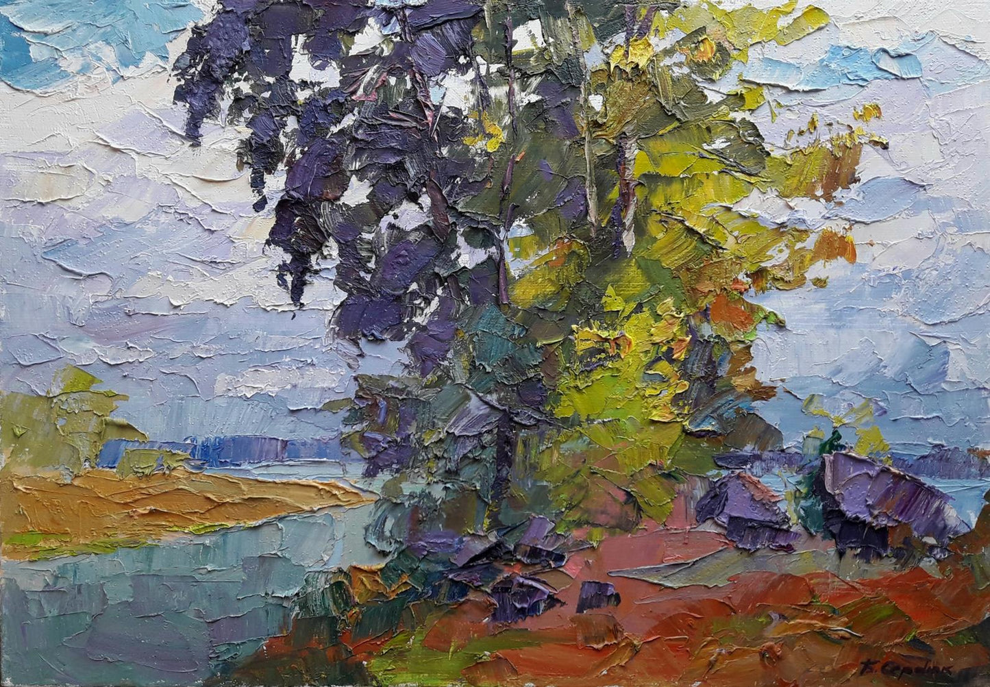 Oil painting Autumn colors Serdyuk Boris Petrovich