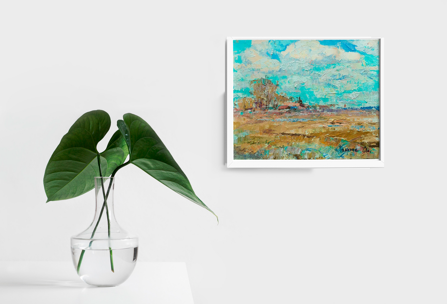 Oil painting Spring