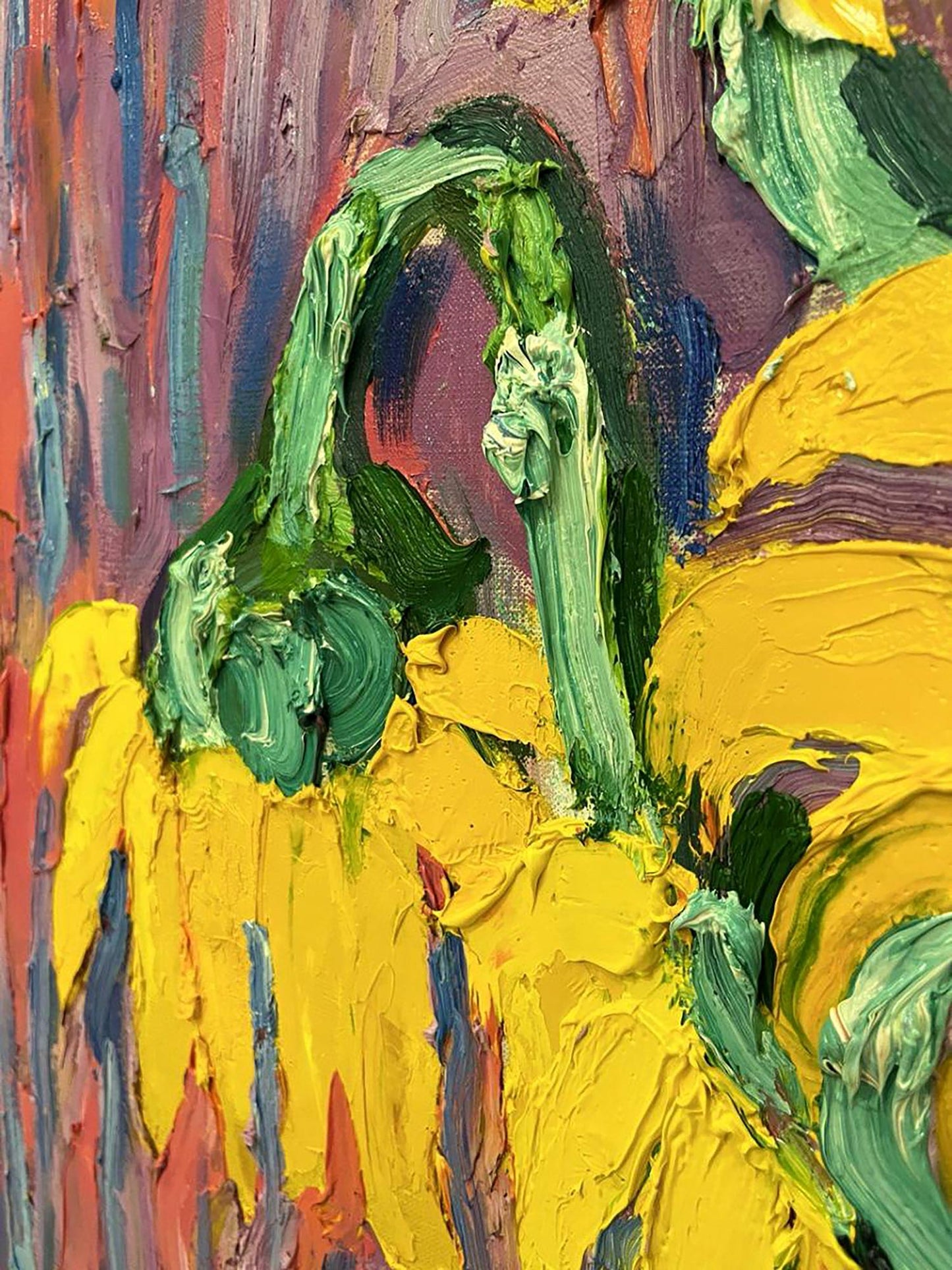 Sunflowers still life Oleksiy Dakhnenko