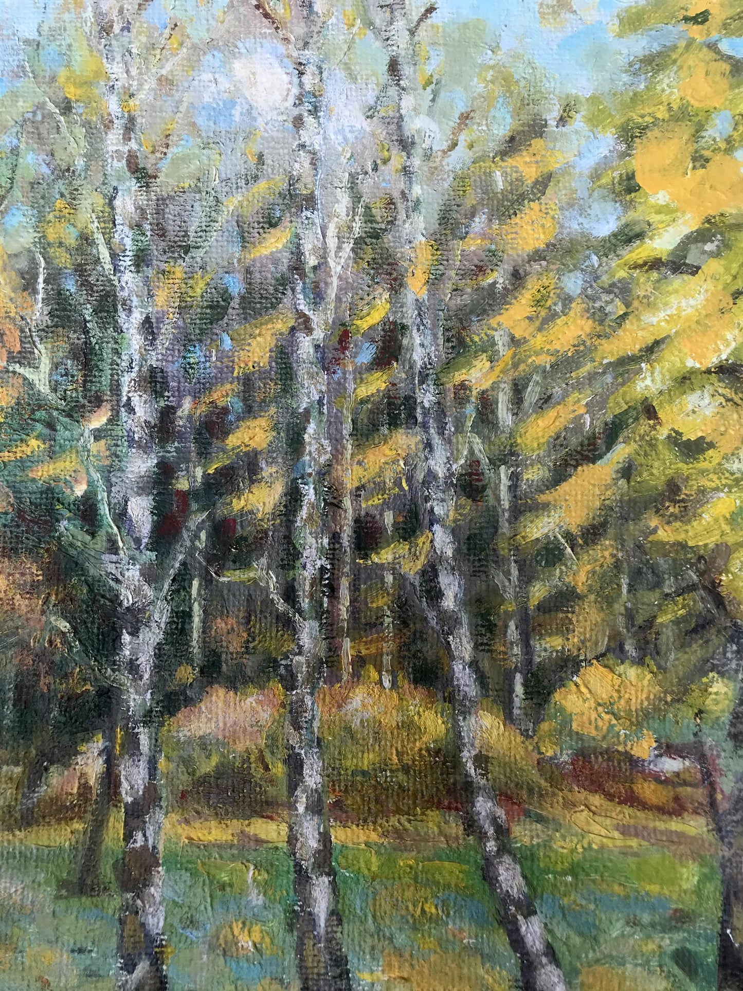 forest painting art