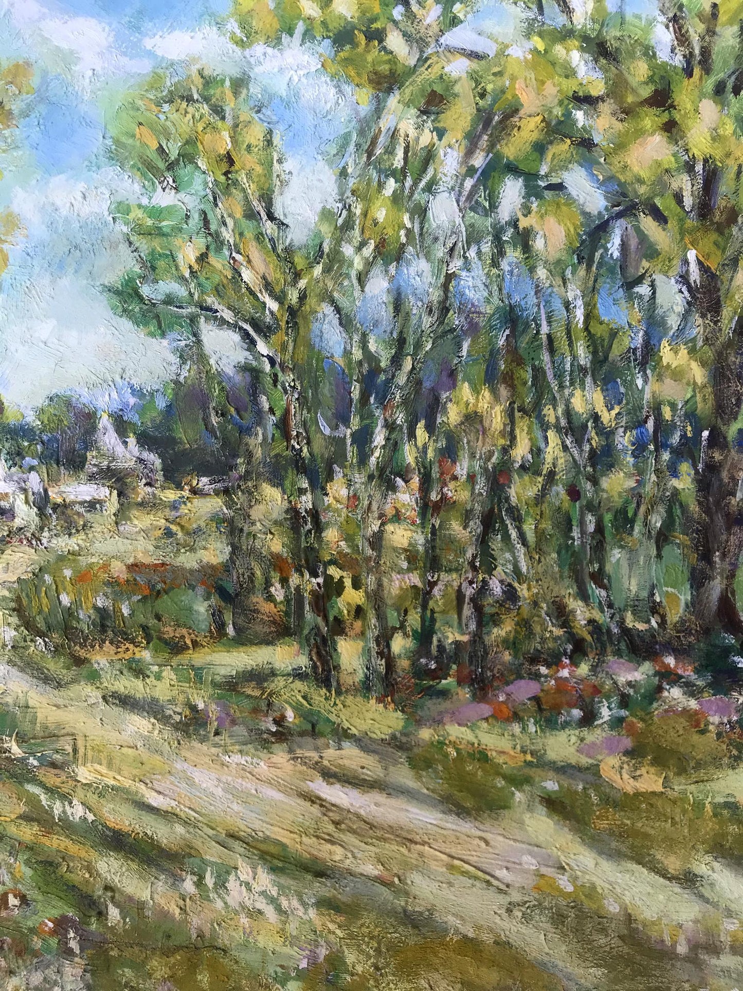 forest painting art