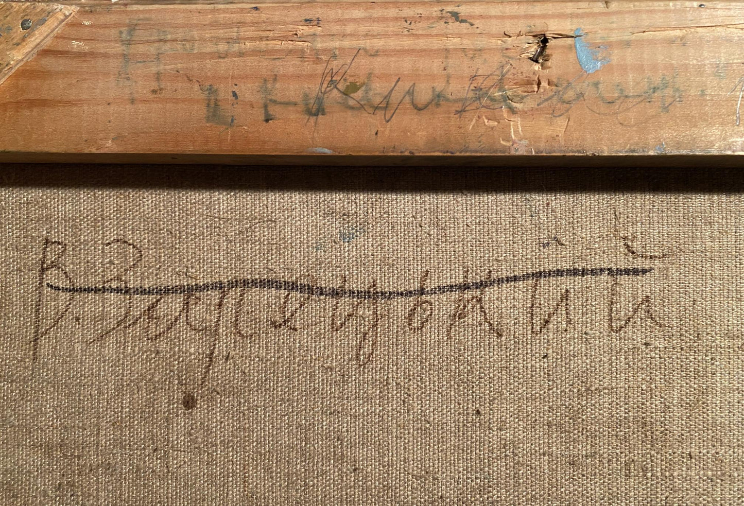 Oil painting Native Kyiv Unknown artist