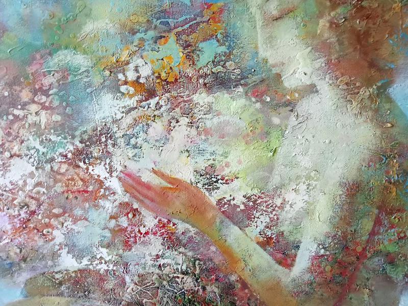 Abstract Oil painting