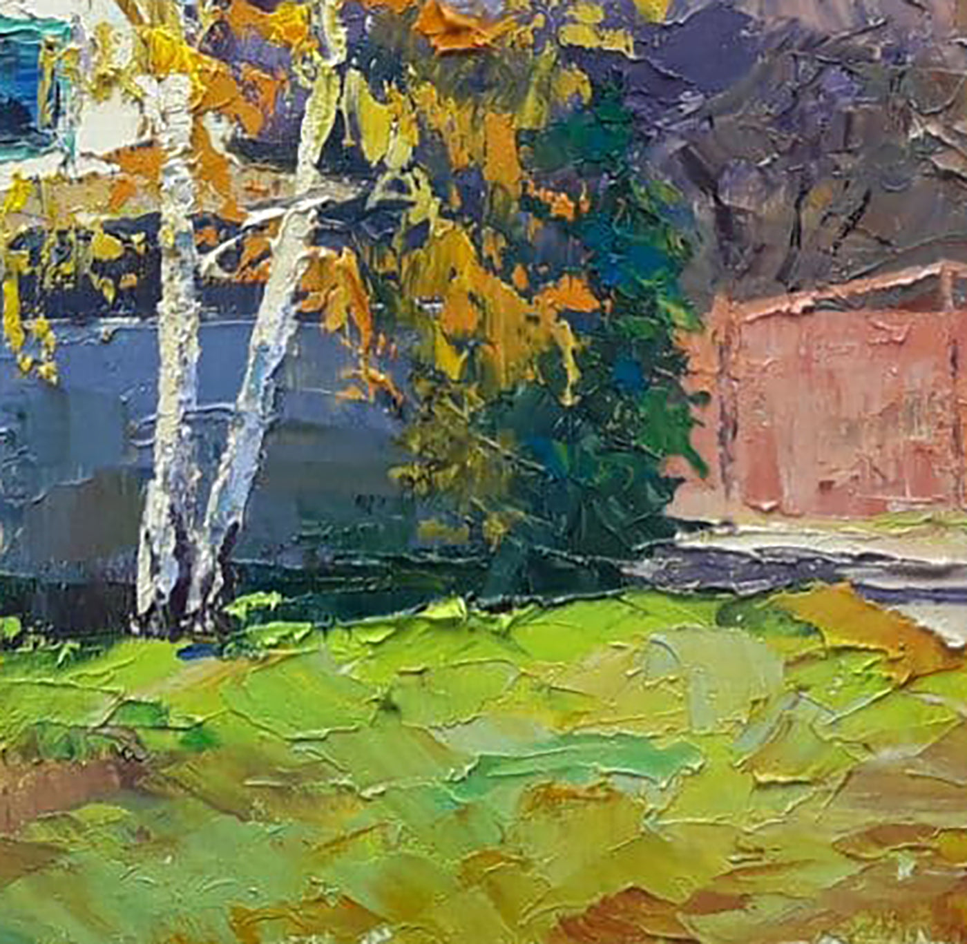 Village landscape