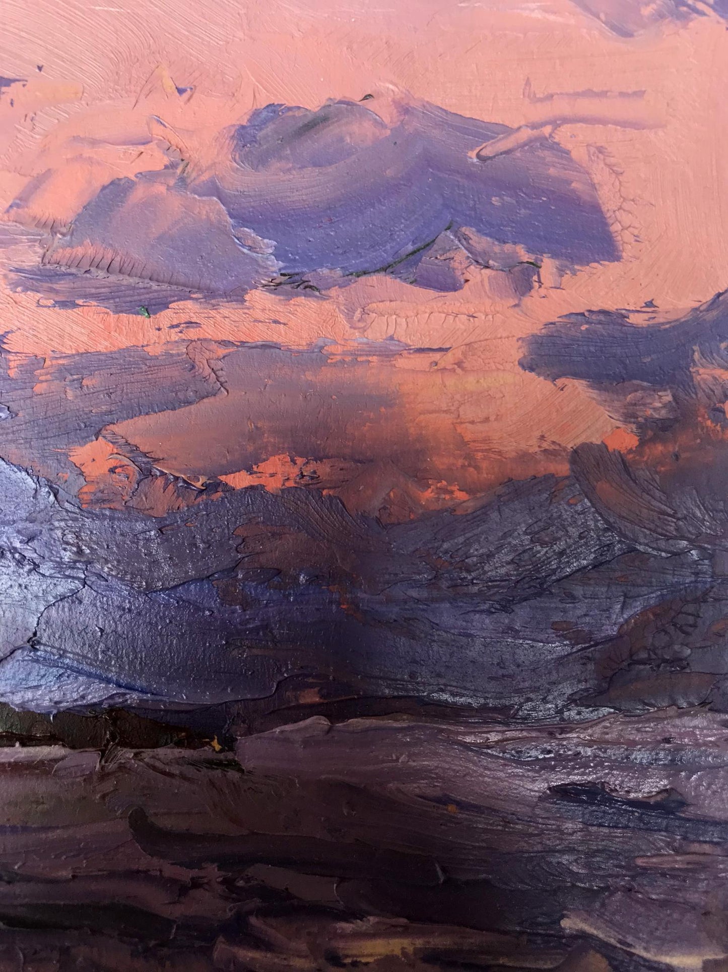 Oil painting sea Nature Landscape