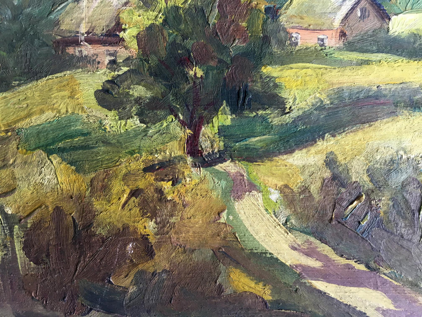 Oil painting City of Fastiv Svetlana Gramm