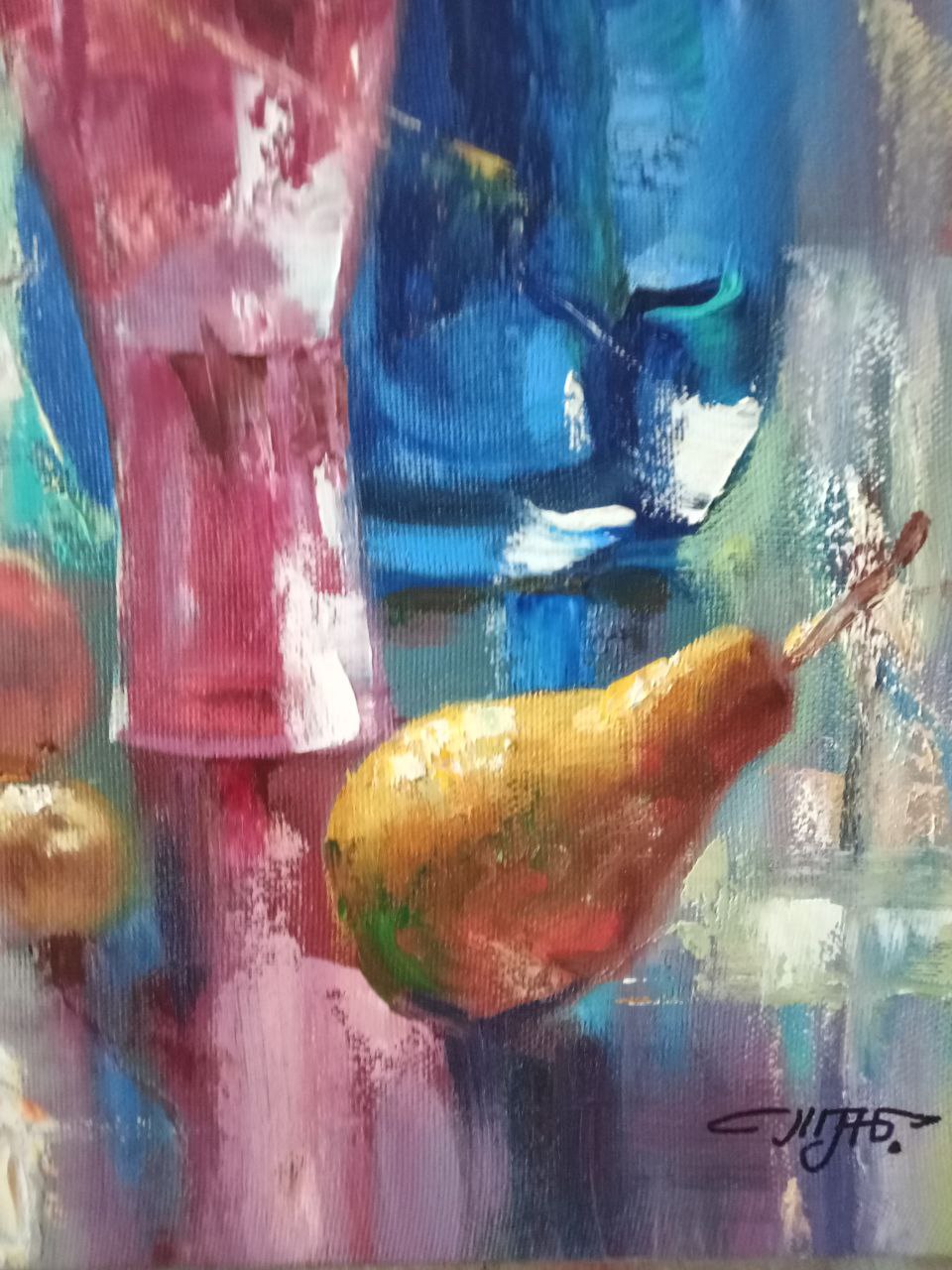 Oil painting glass jugs Anatoly Borisovich Tarabanov