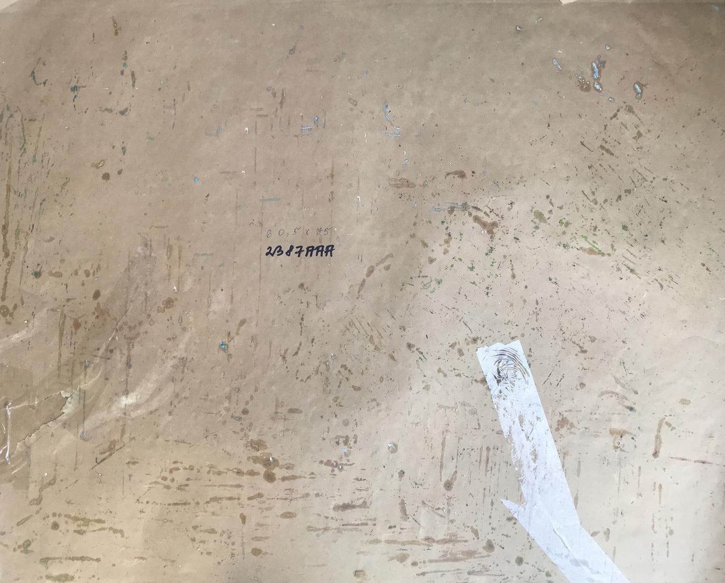 Backdrop of the painting