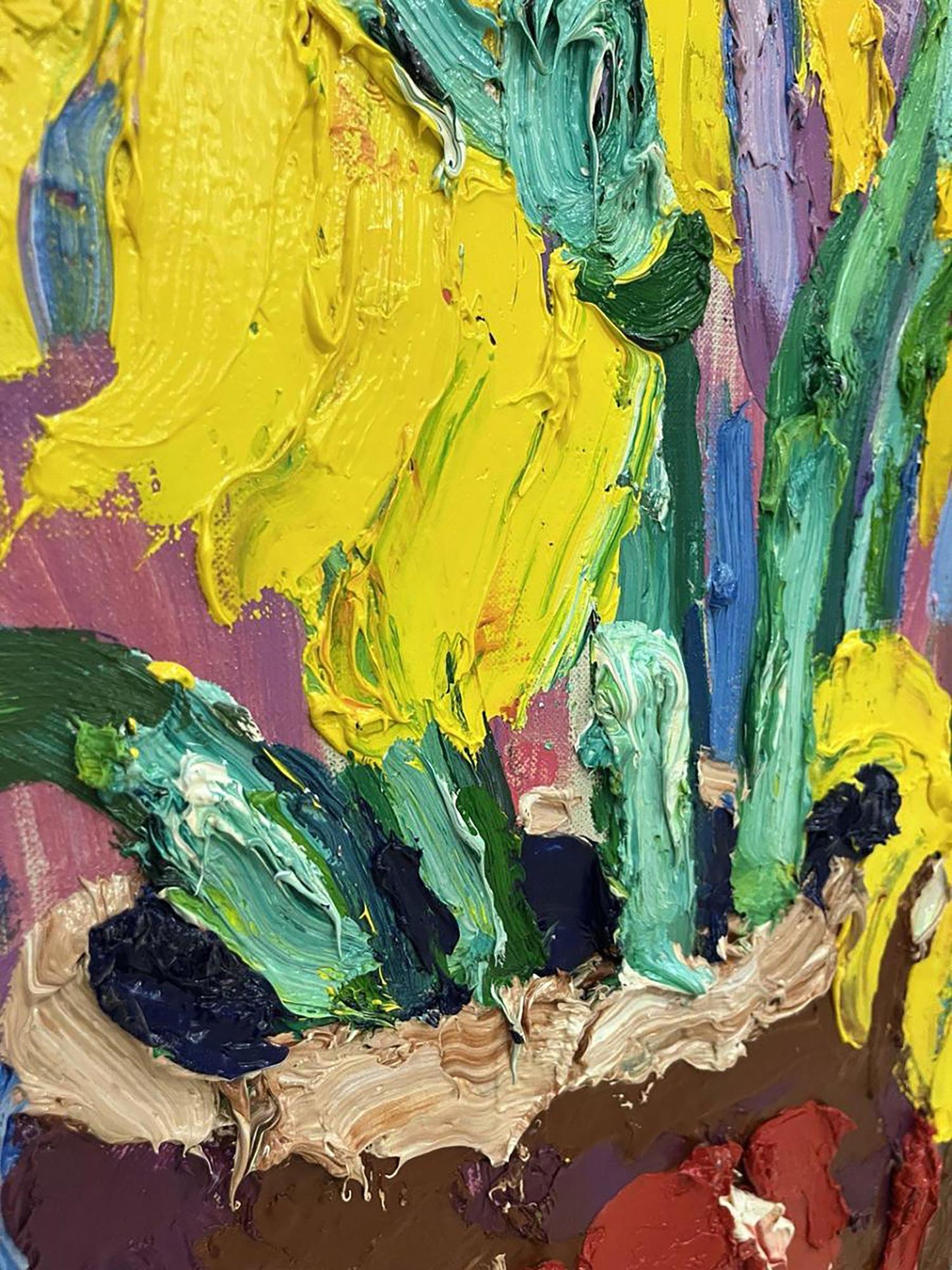 Oil painting Floral still life Oleksiy Dakhnenko