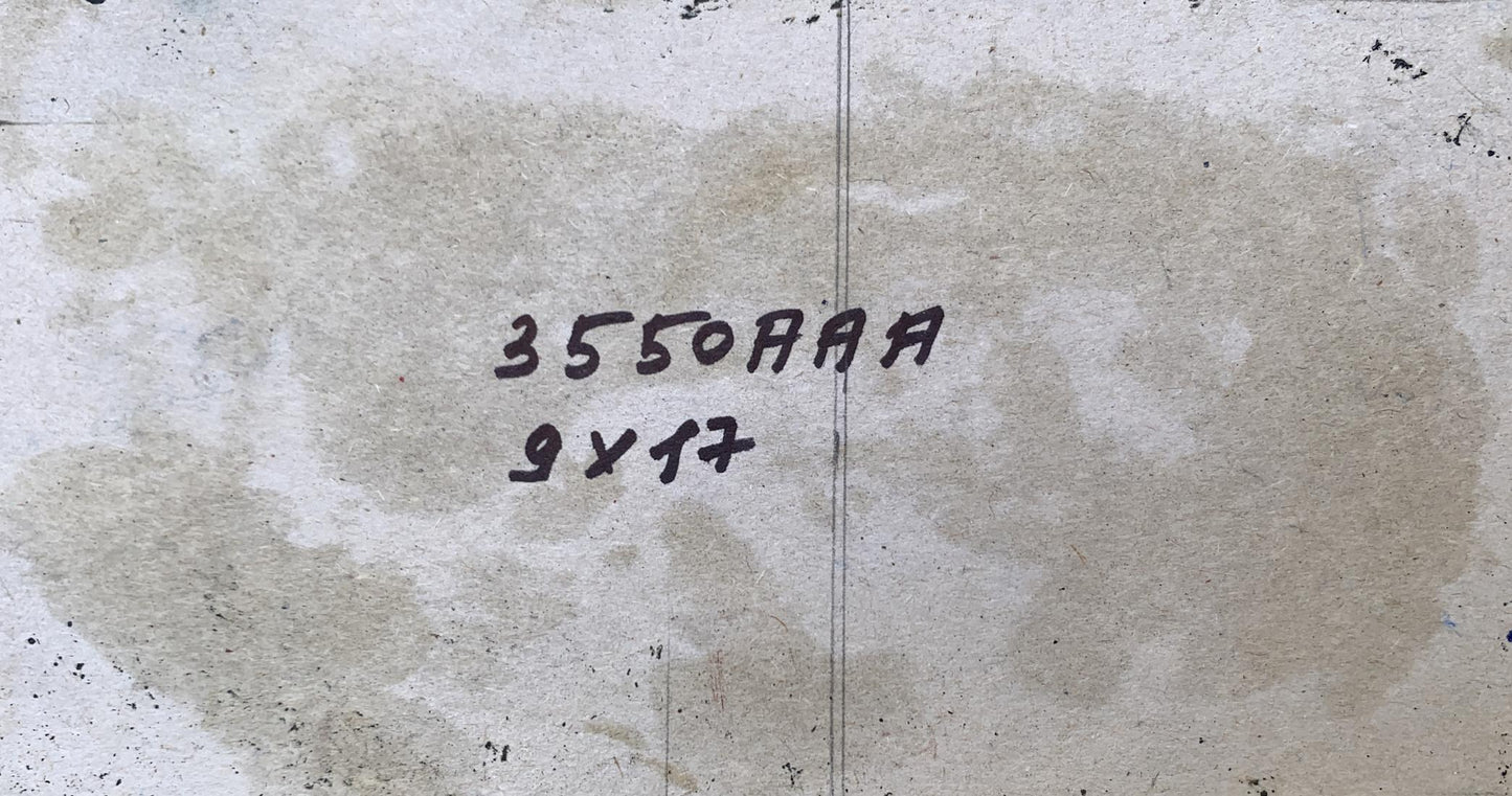 Oil painting There is a stream in the winter forest Leonid Maistrenko