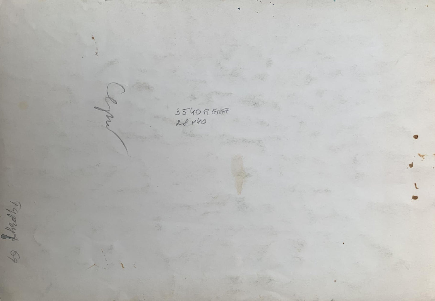 Watercolor painting The mountains are clearly visible Unknown artist