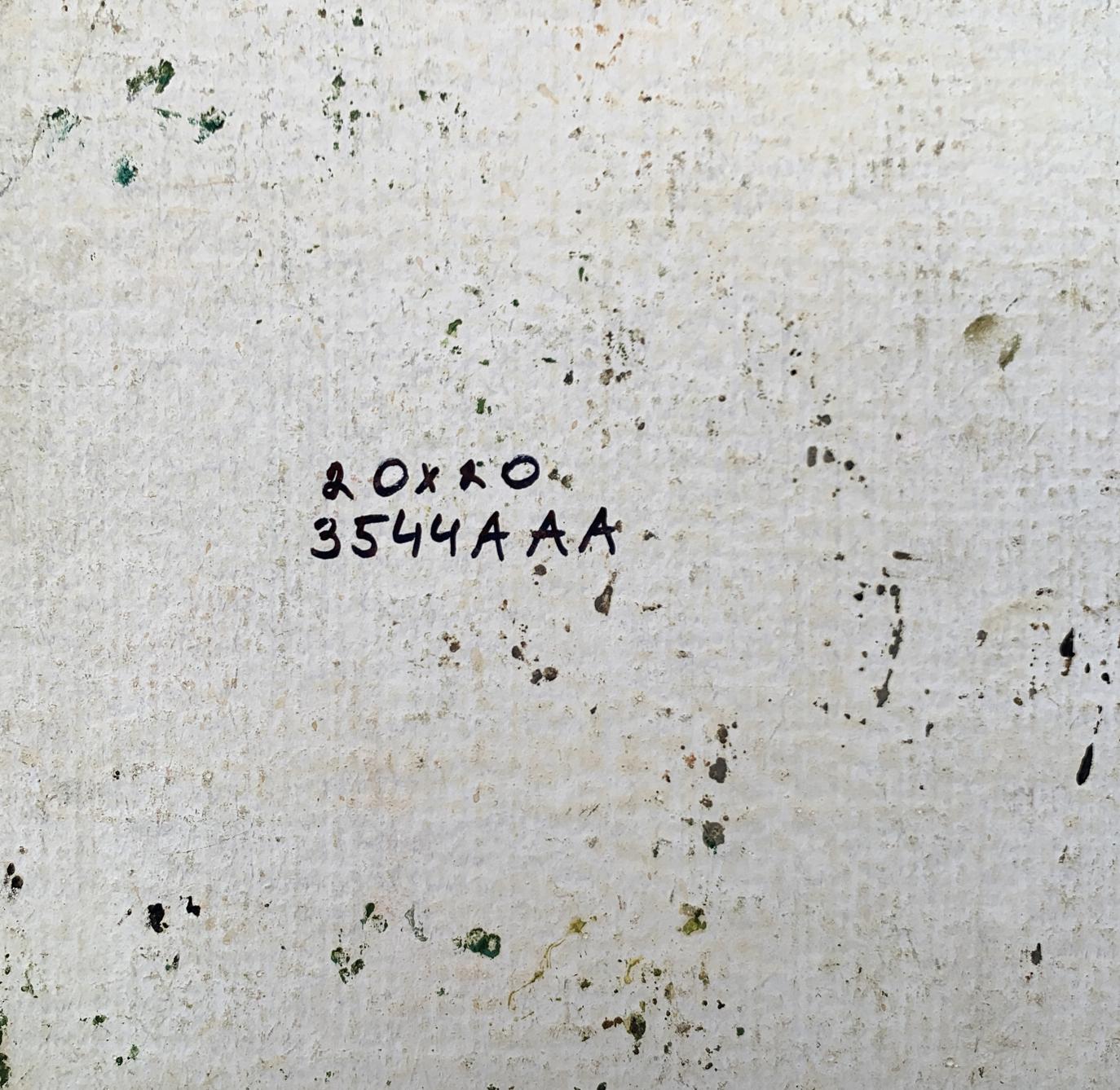 Oil painting Yard of a multi storey building Unknown artist