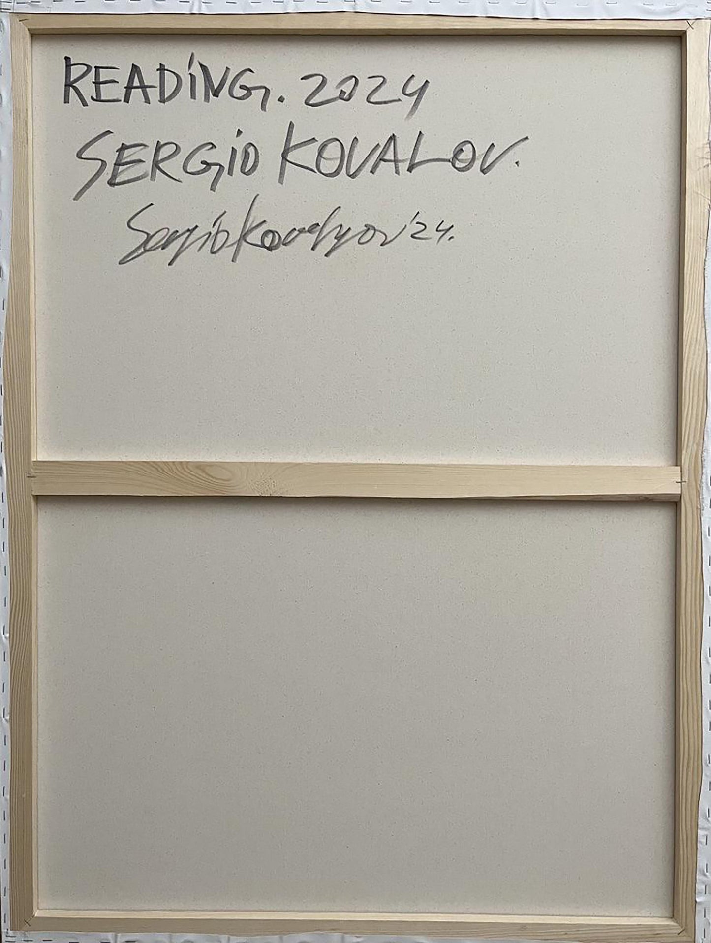 Acrylic painting Backdrop of the painting Serhiy Kovalev