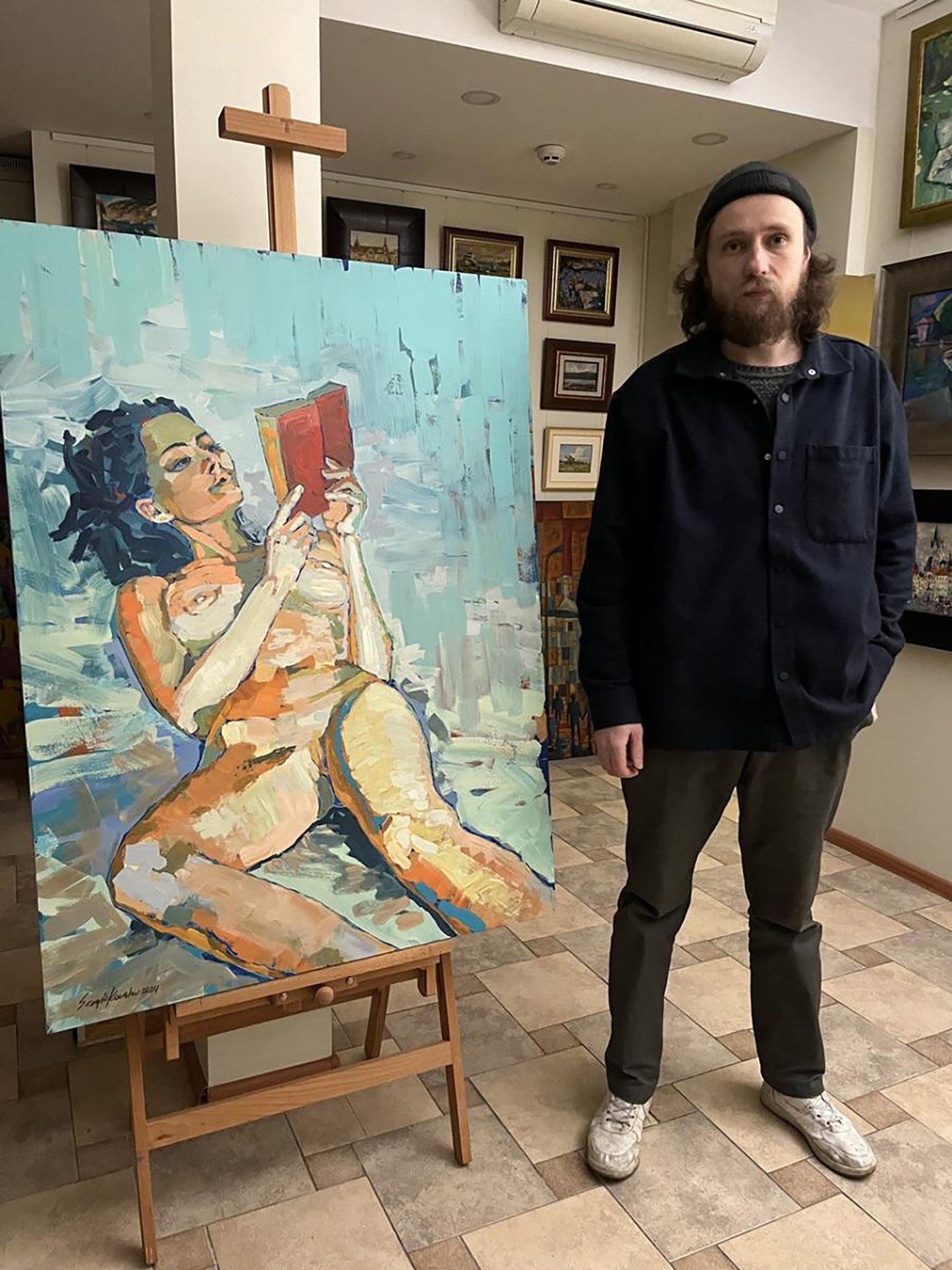 Acrylic painting Buy Serhiy Kovalev