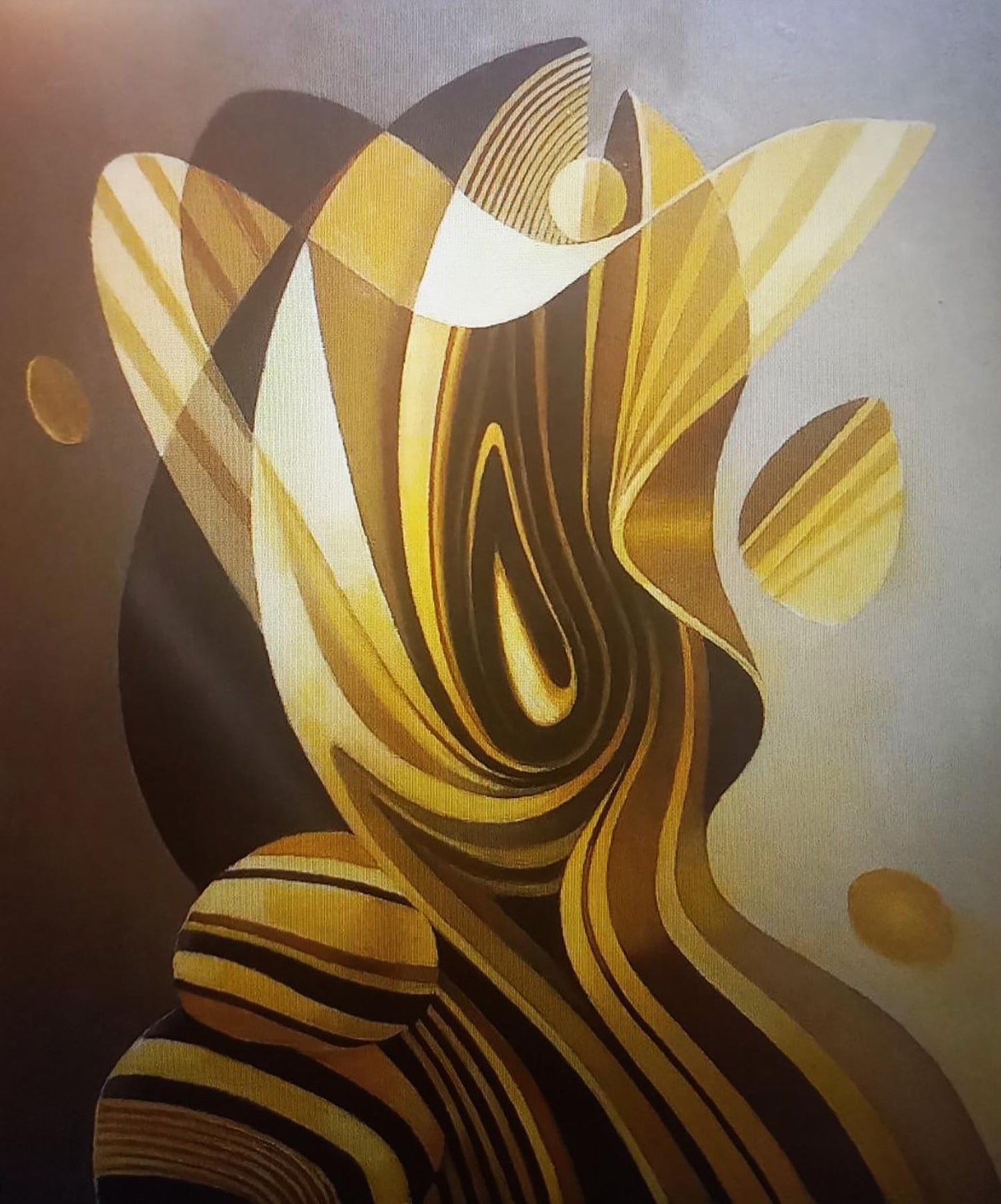 Oil painting Plastic overflows Alexander Strashevich
