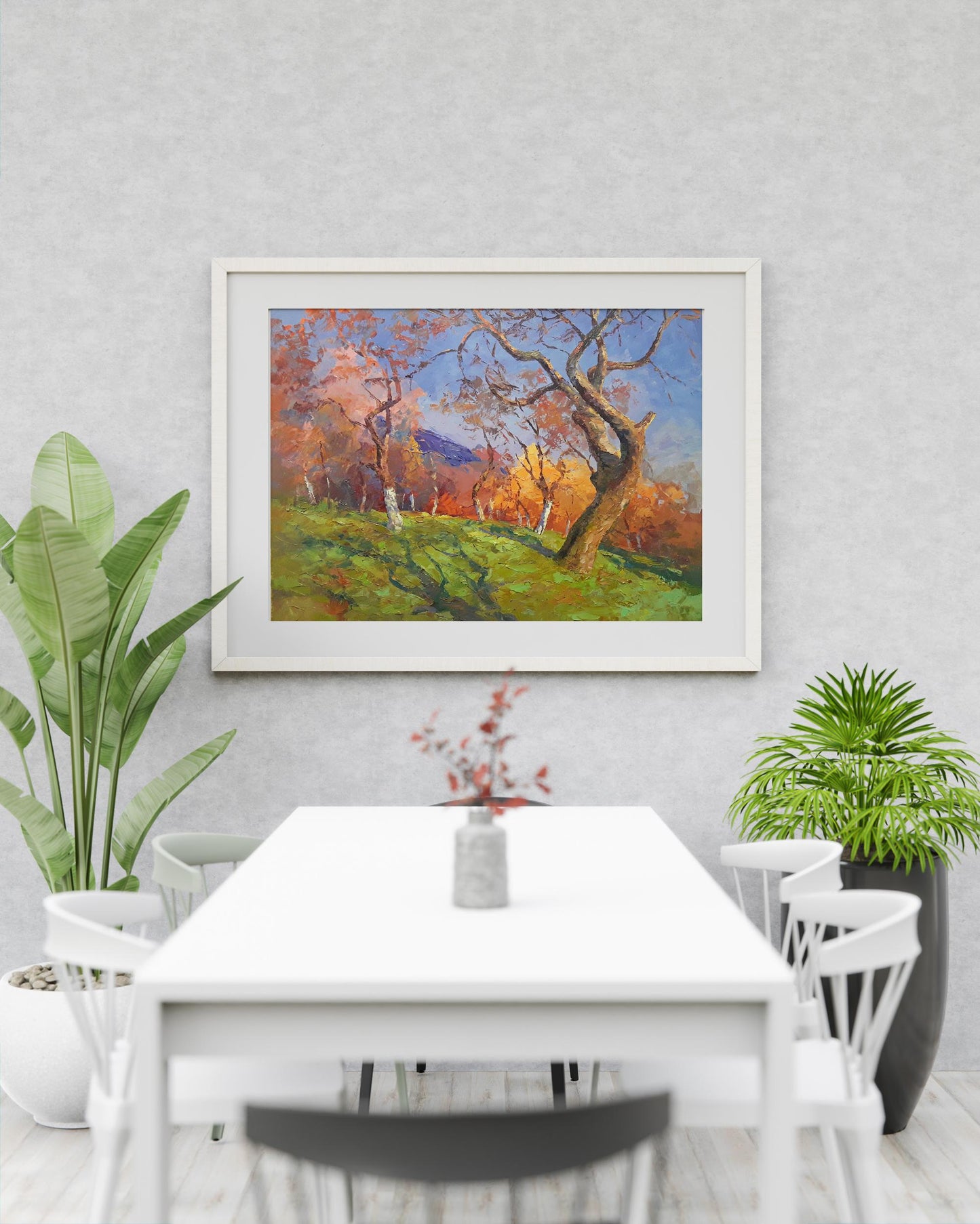 Oil painting Apple orchard Serdyuk Boris Petrovich