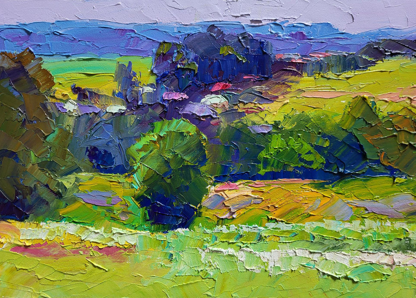 Oil painting Warm edge Boris Serdyuk