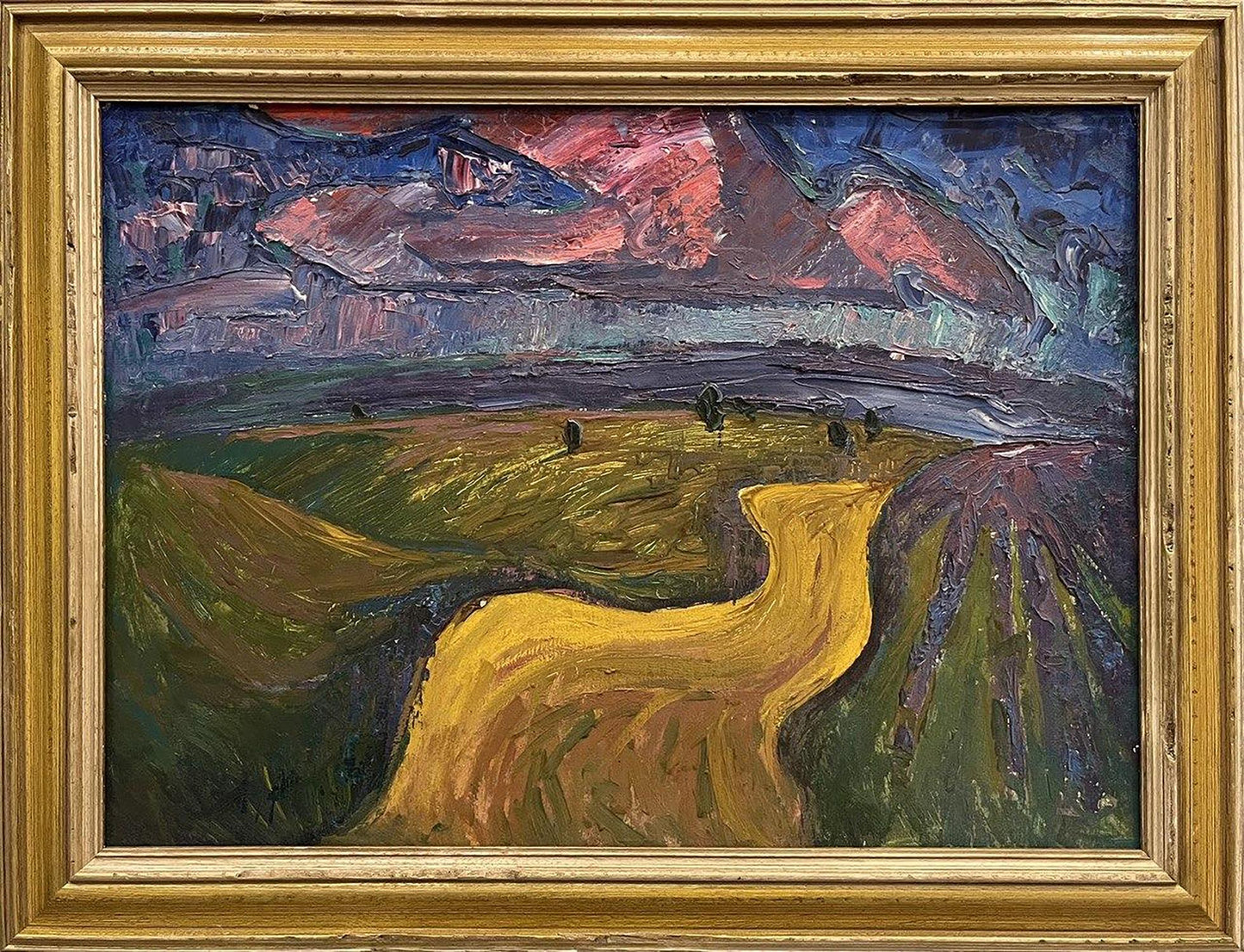Oil painting Nature landscape Oleksandr Andreev