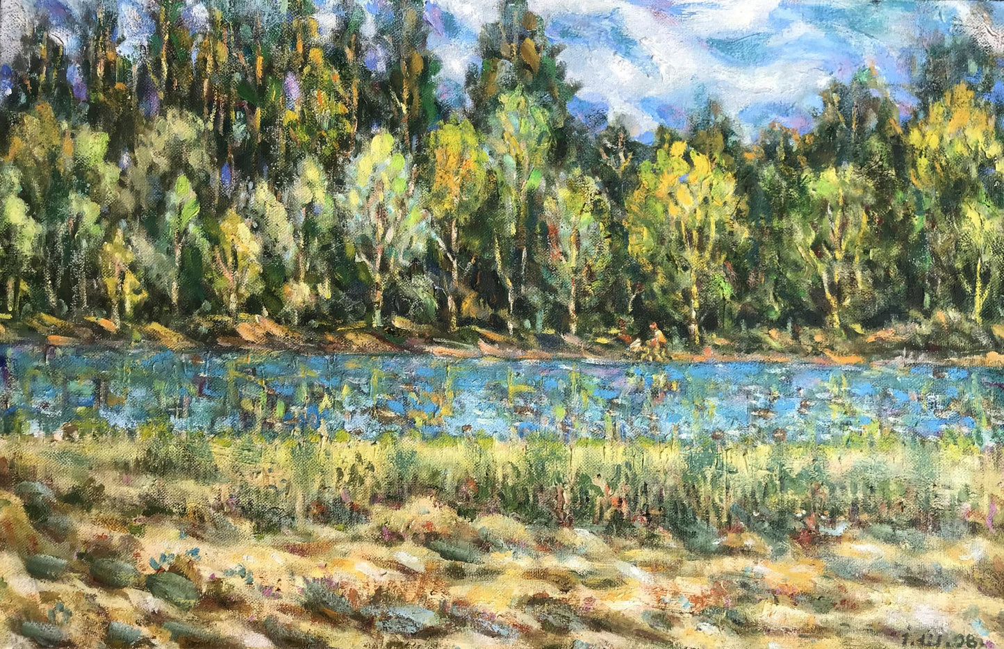 oil painting summer buy
