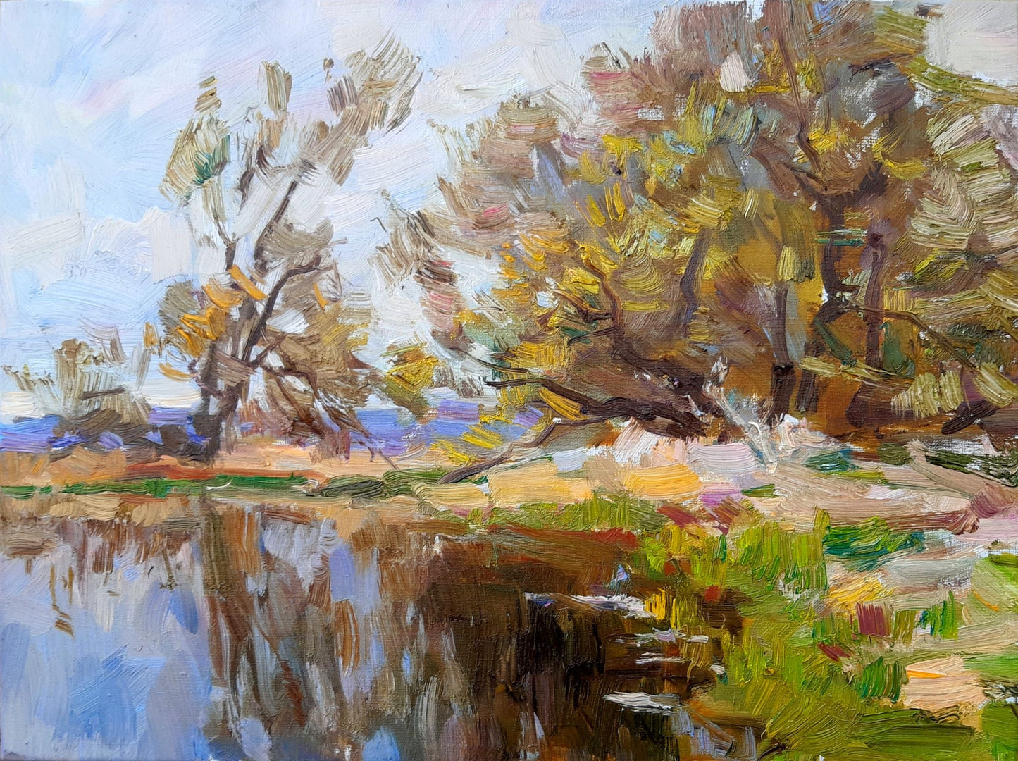 Oli painting Spring colors Pereta Vyacheslav