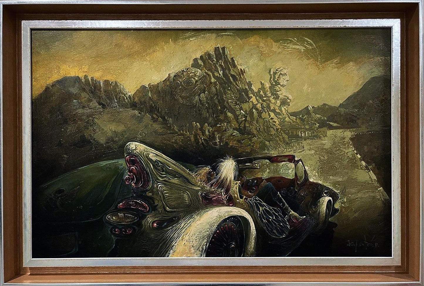 Oil painting Valley Yuriy Laptev