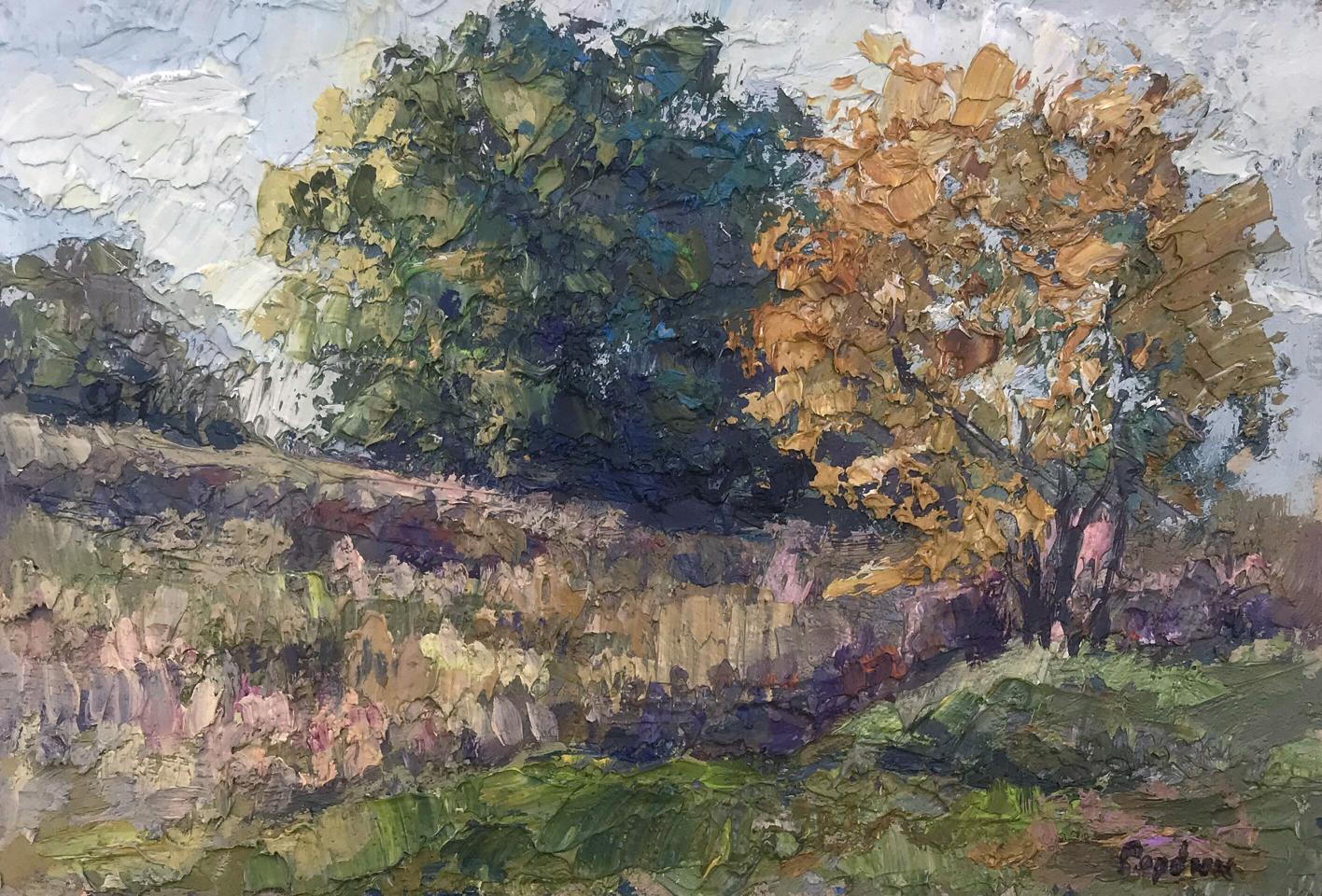 Oil painting The hills Boris Serdyuk