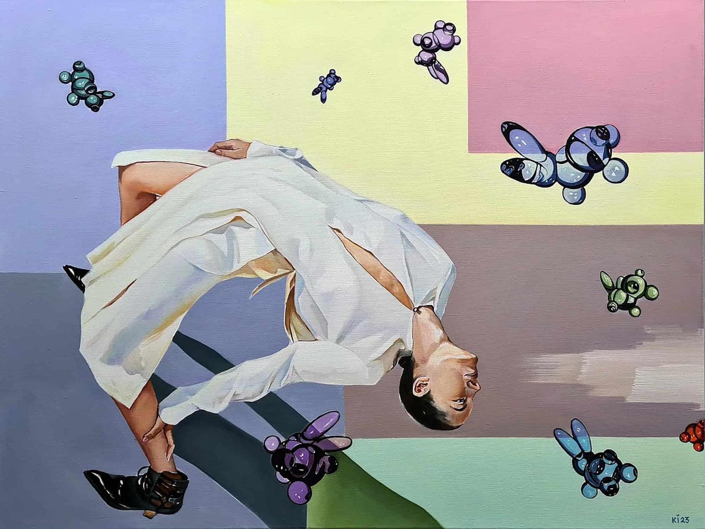 Oil painting Equilibrium buy