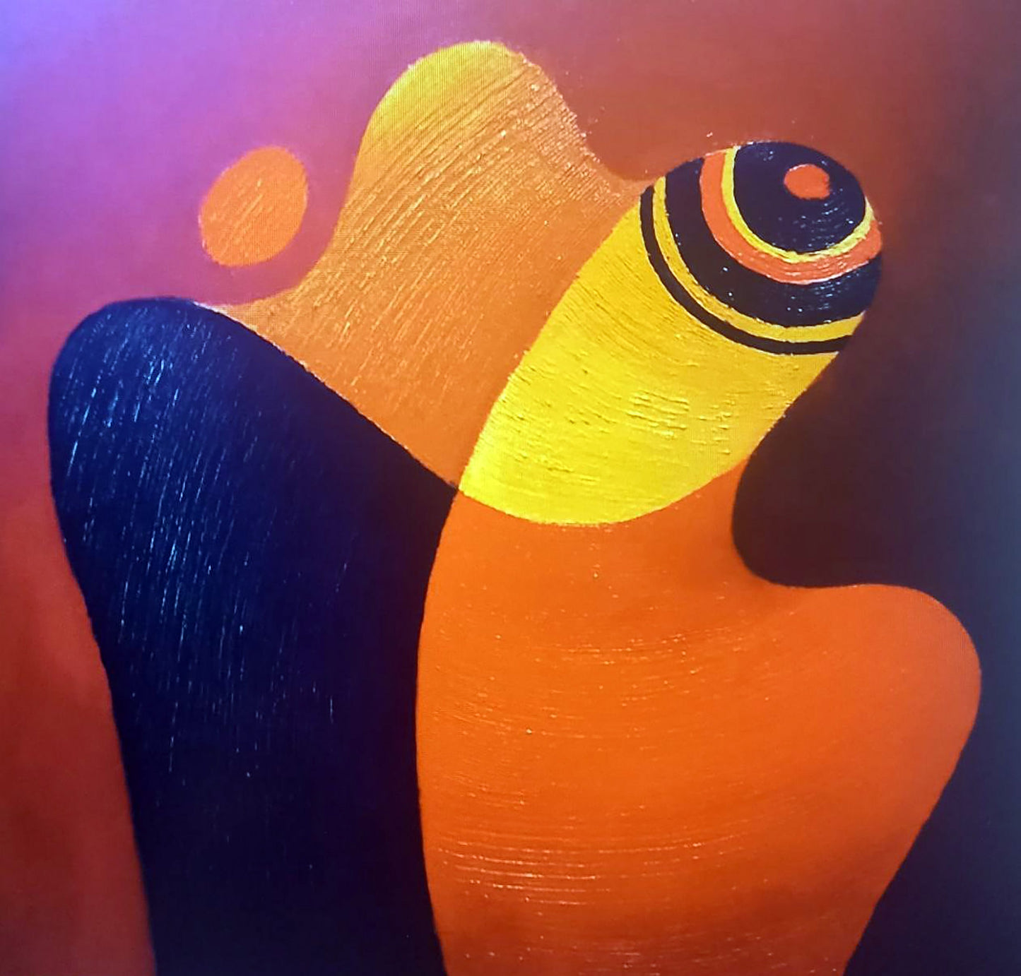 Oil painting Sculpture of emotions Alexander Strashevich