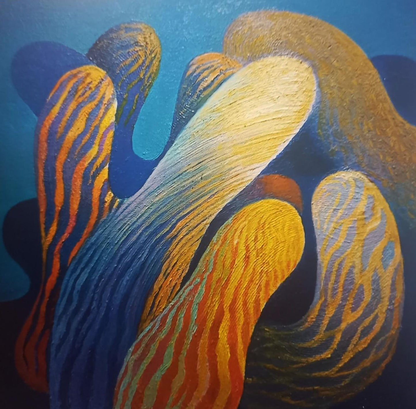 Oil painting Under the water Alexander Strashevich