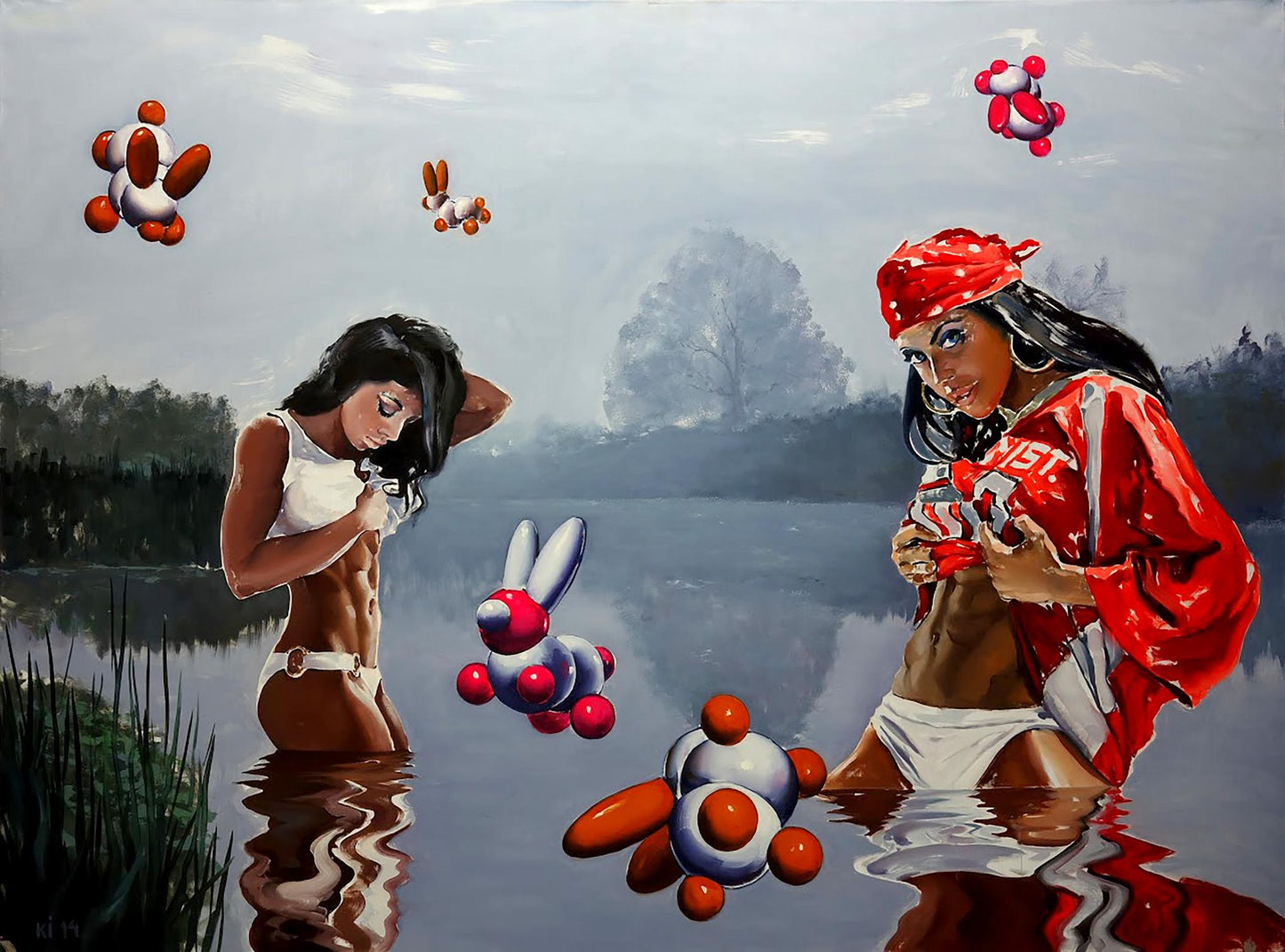 Oil painting Relax Igor Konovalov