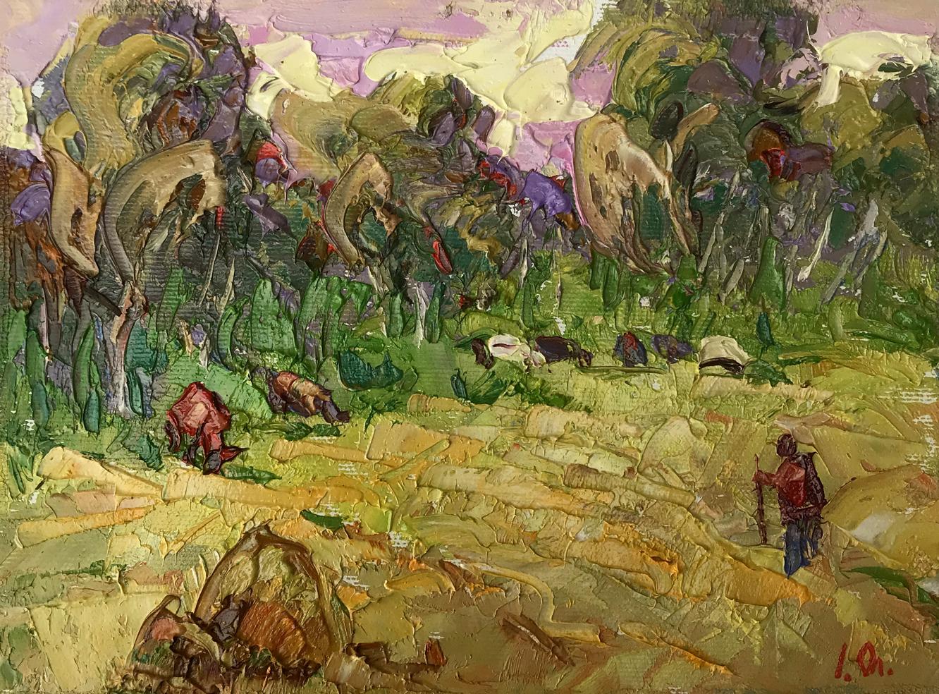Oil painting For dinner Alex Ivanyuk