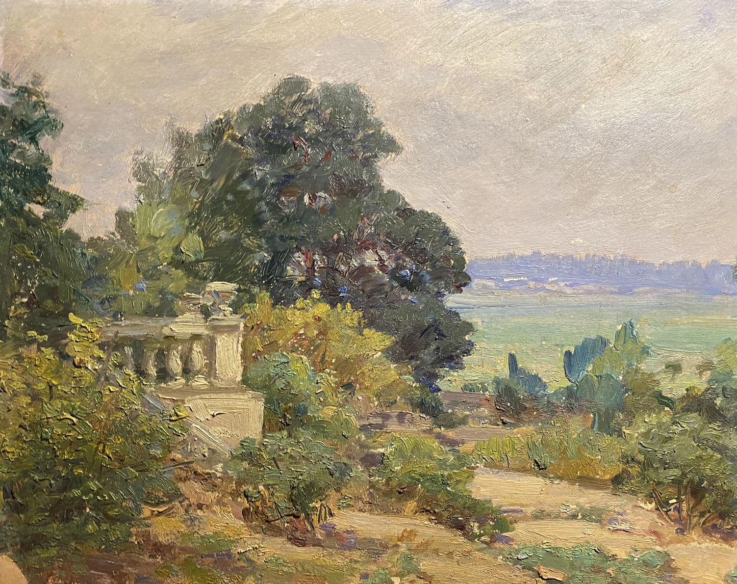 Oil painting Metropolitan Forest Reserve Unknown artist