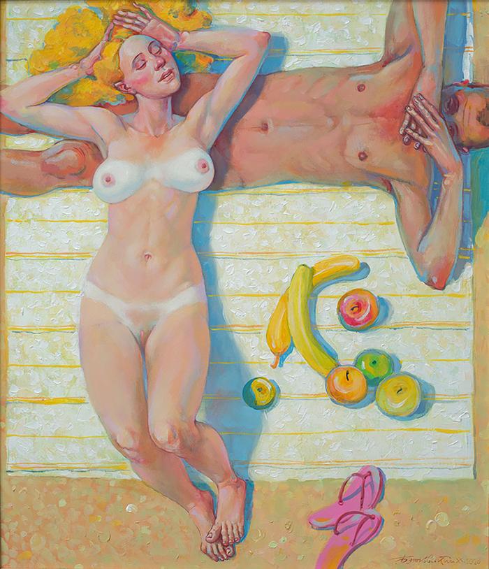 Contemporary Art Buy Acrylic painting In the sun Nicolay Butkovsky