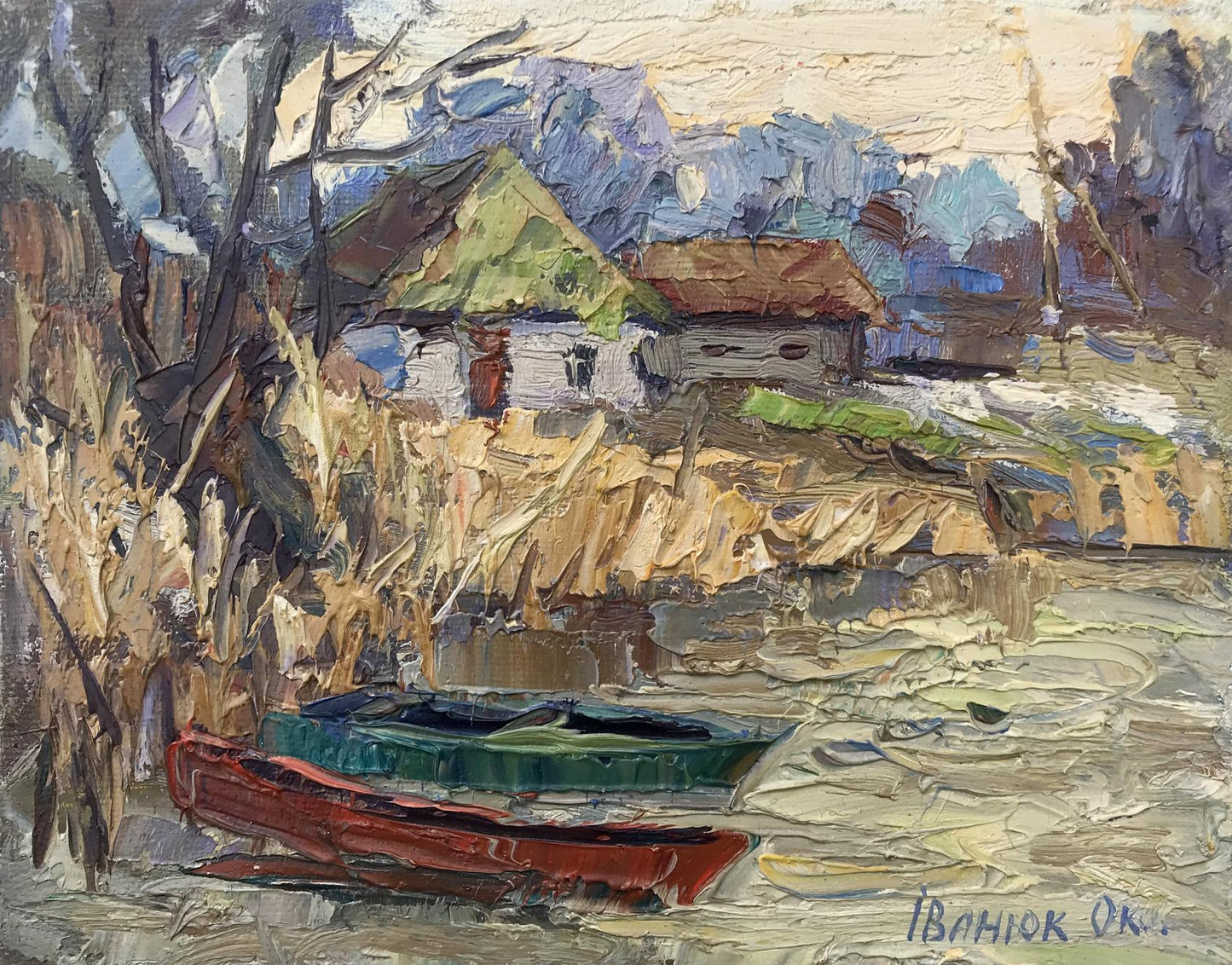 Oil painting Spring Ivanyuk Oksana