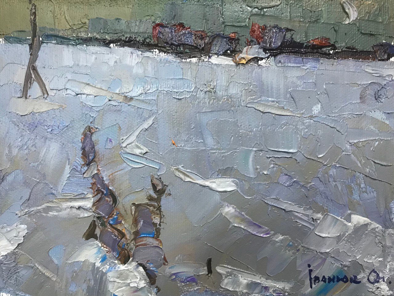 Oil painting chilly Ivanyuk Alex