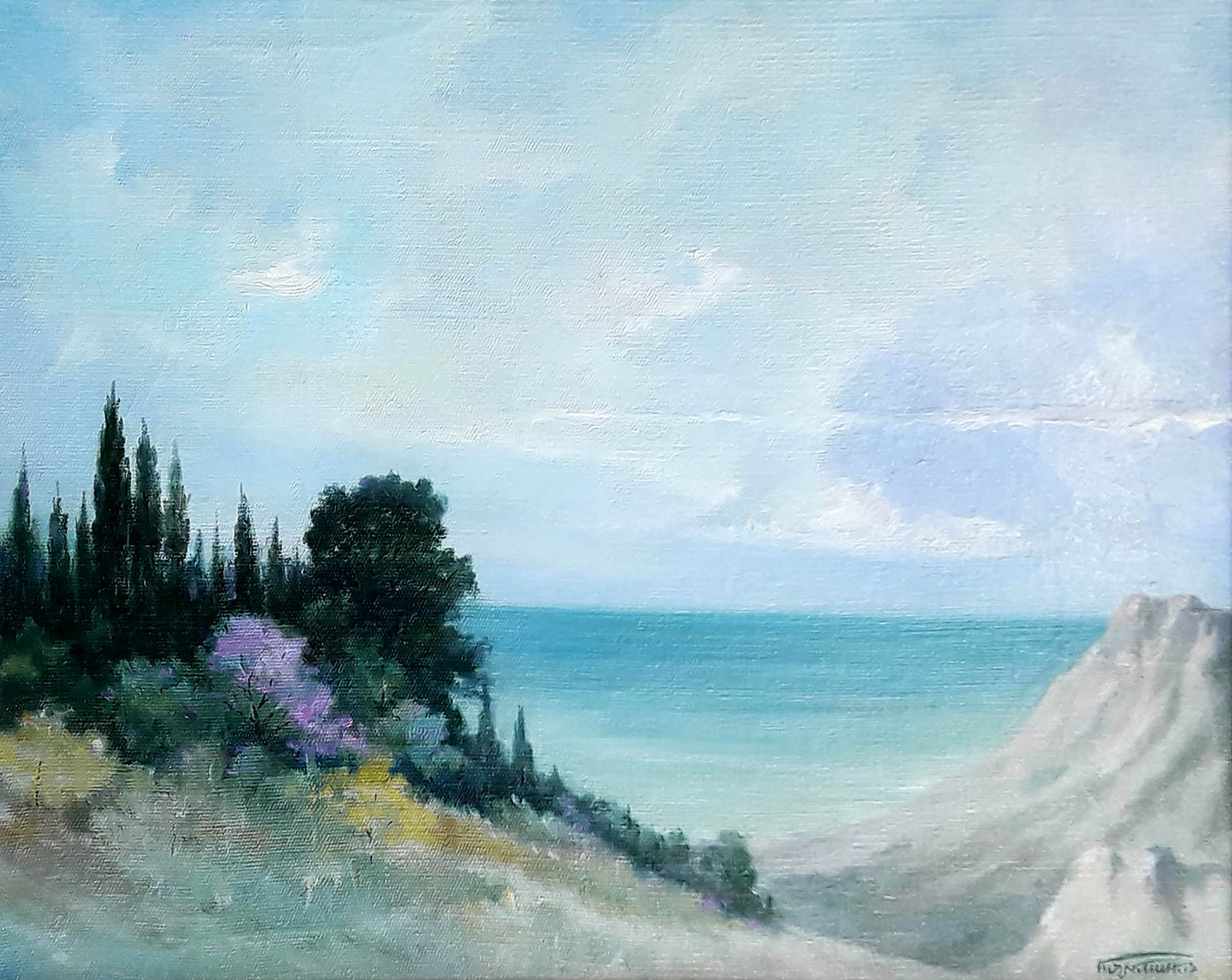 Oil painting Southern horizons Korkishko Vasily