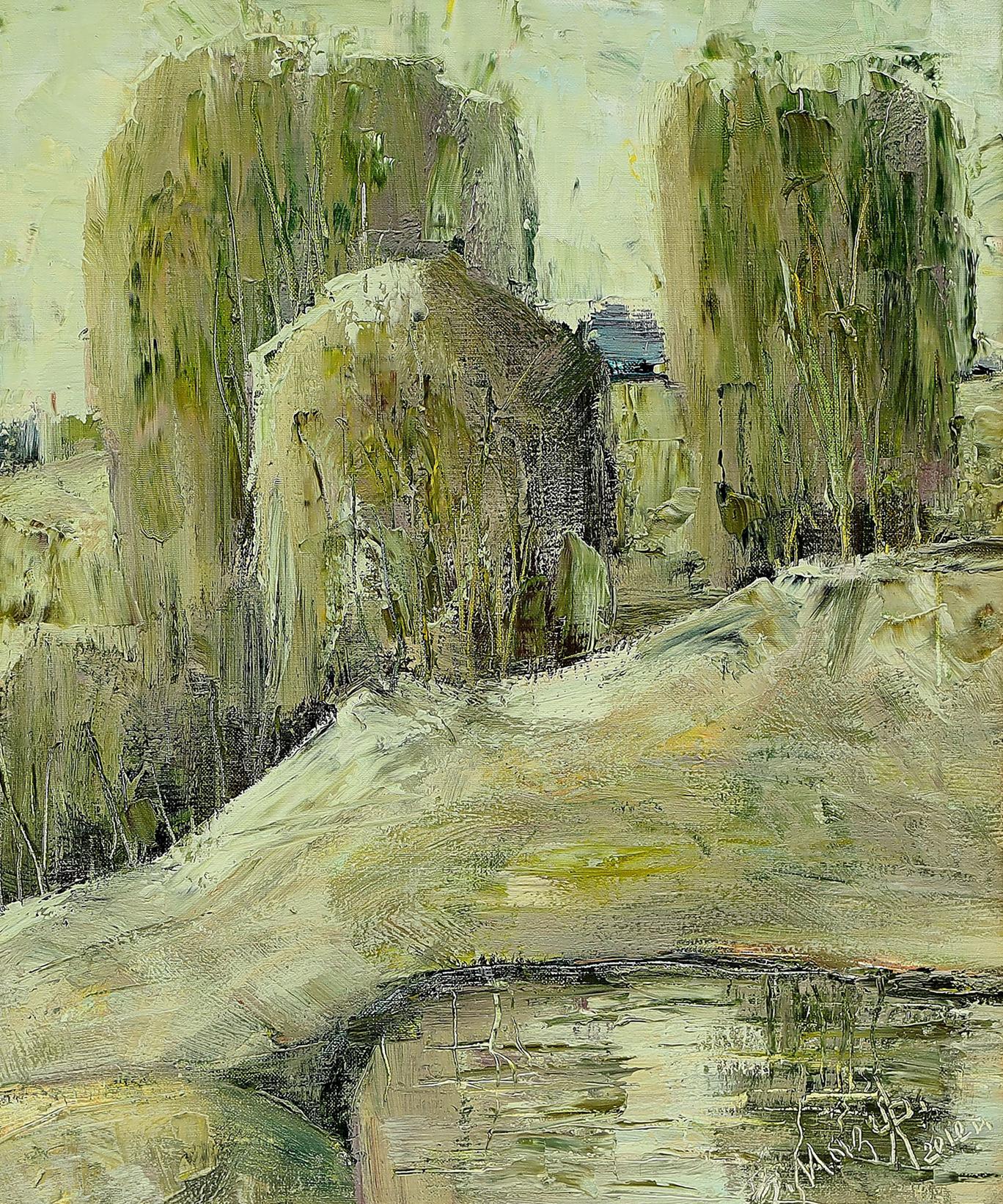 Oil painting Morning silence Mazur Vladimir