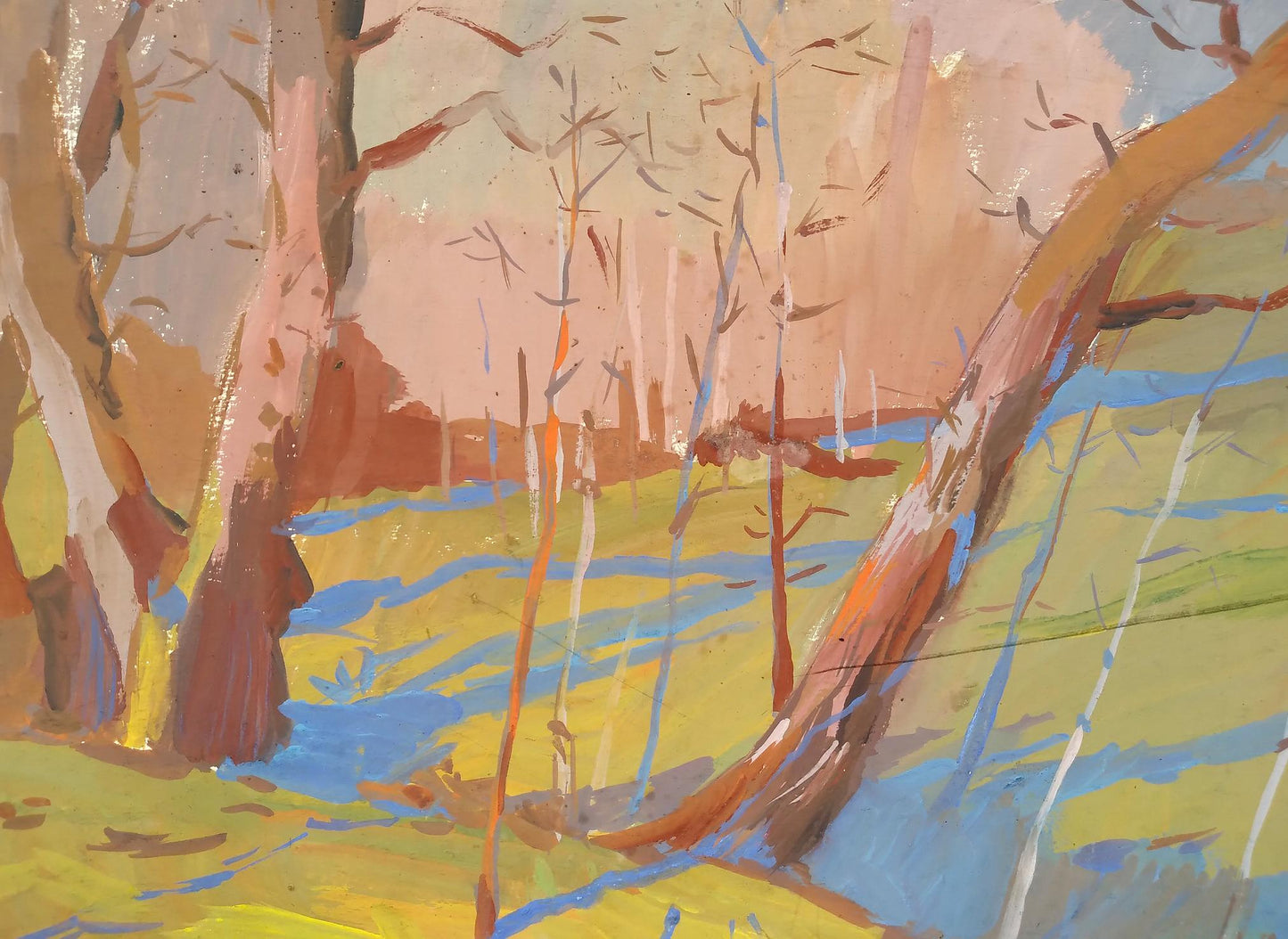 Painting Spring came Litvinov Oleg Arkad'yevich