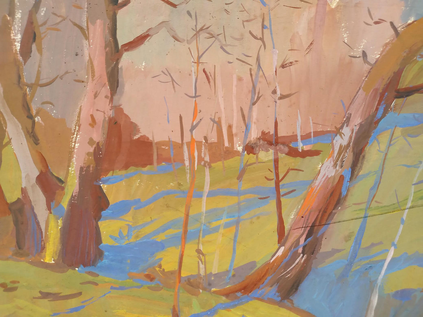Painting Spring came Litvinov Oleg Arkad'yevich