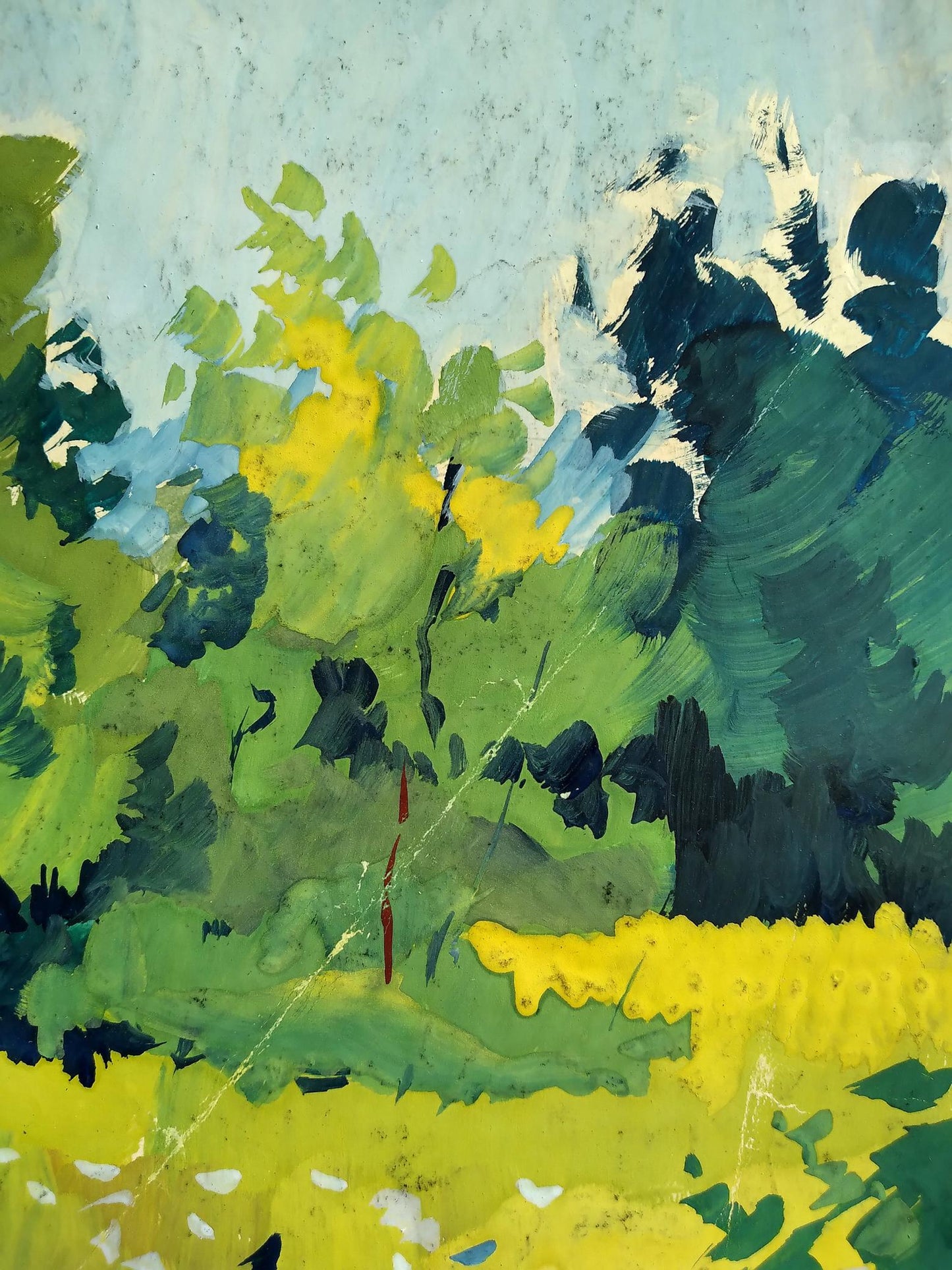 Painting Meadows Litvinov Oleg Arkad'yevich