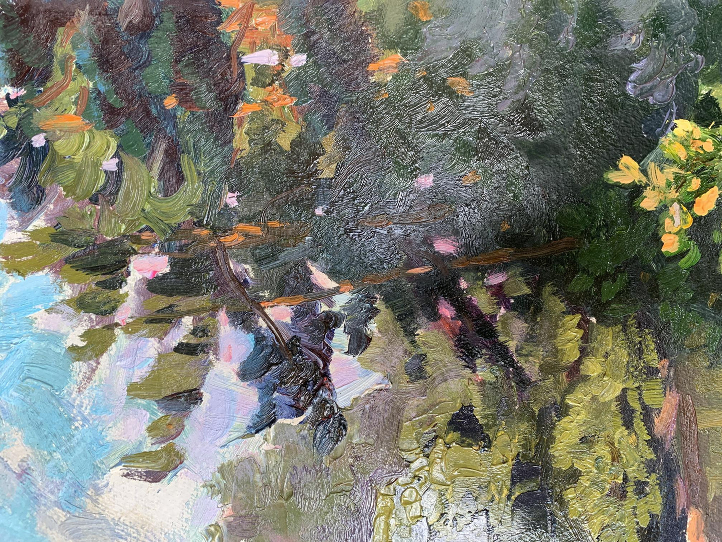 Oil painting On midday Batrakov Vladimir Grigorievich