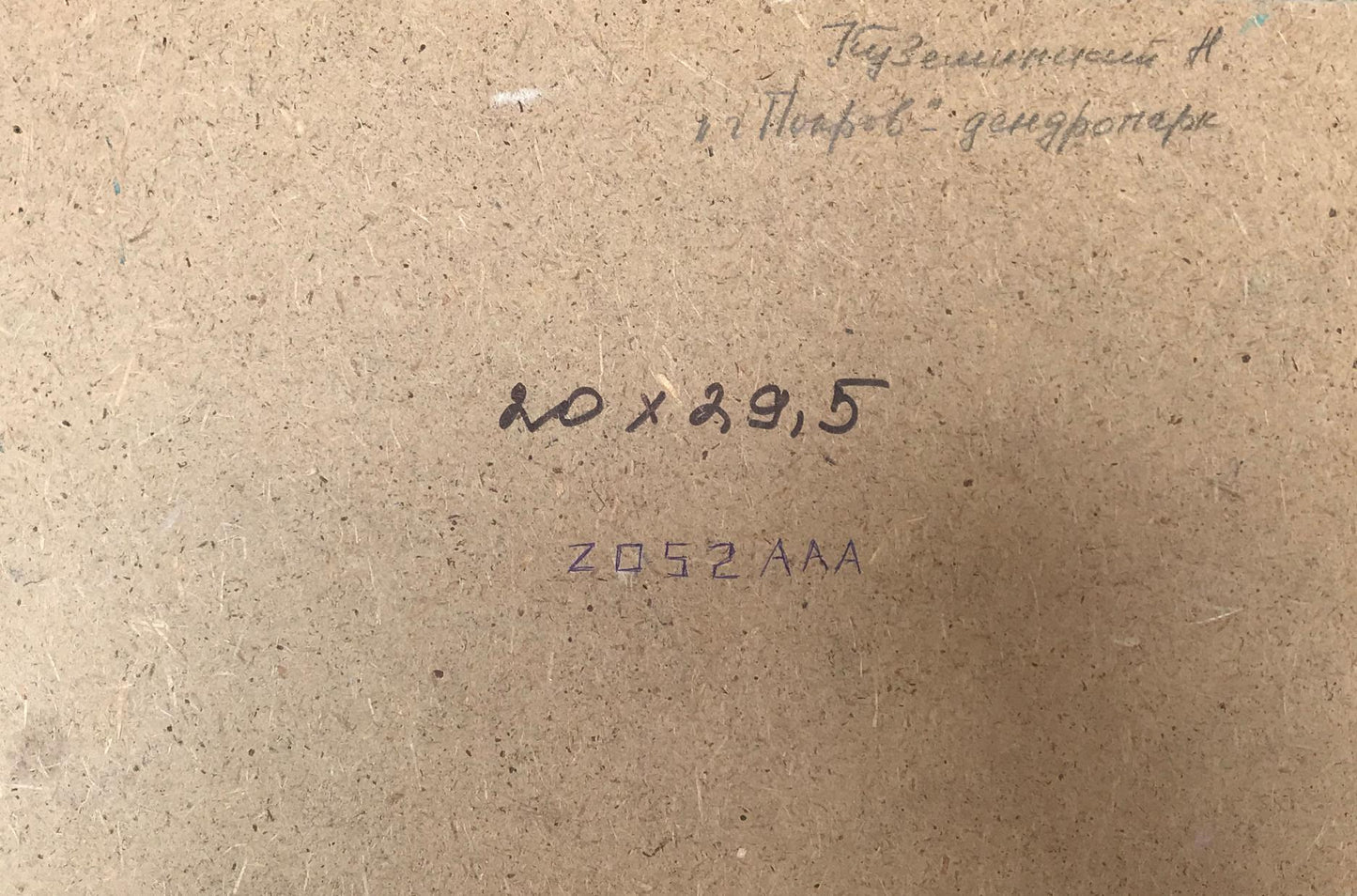 Oil painting Forest park Kuzeminsky Nikolay Borisovich