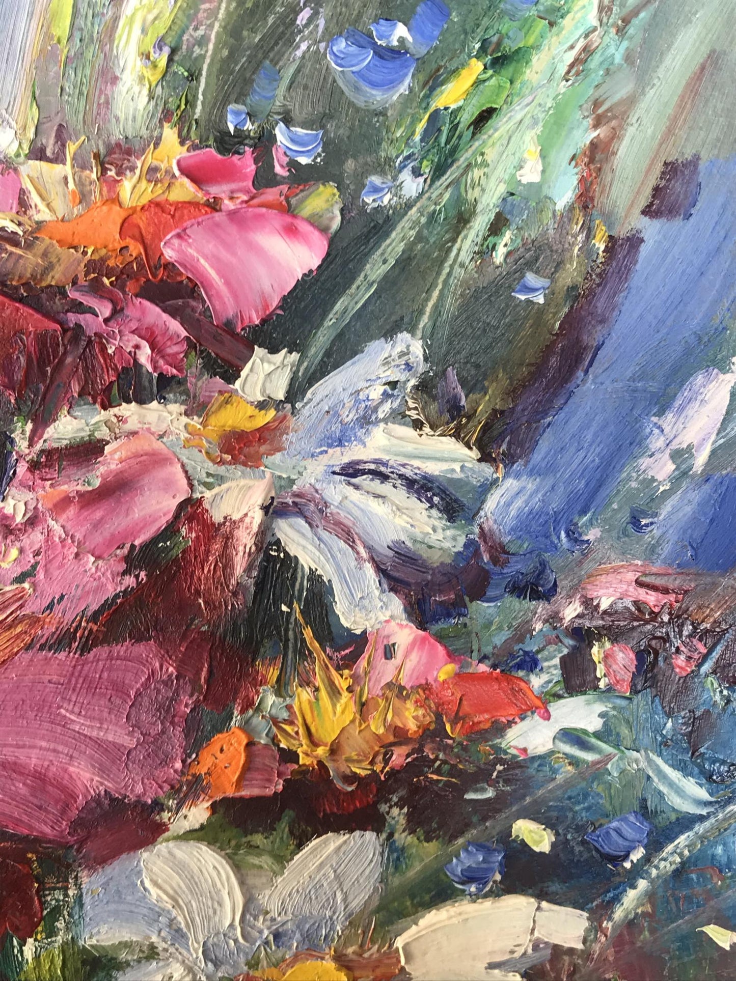 Oil painting Daisies Kuzeminsky Nikolay Borisovich