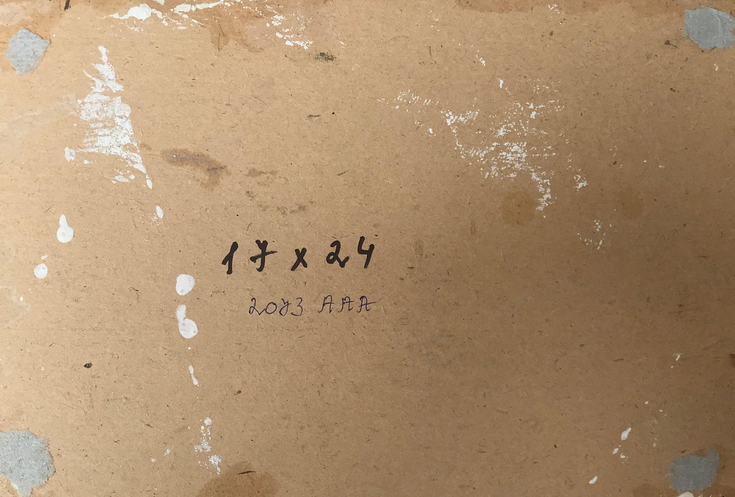 Oil painting City park Unknown artist