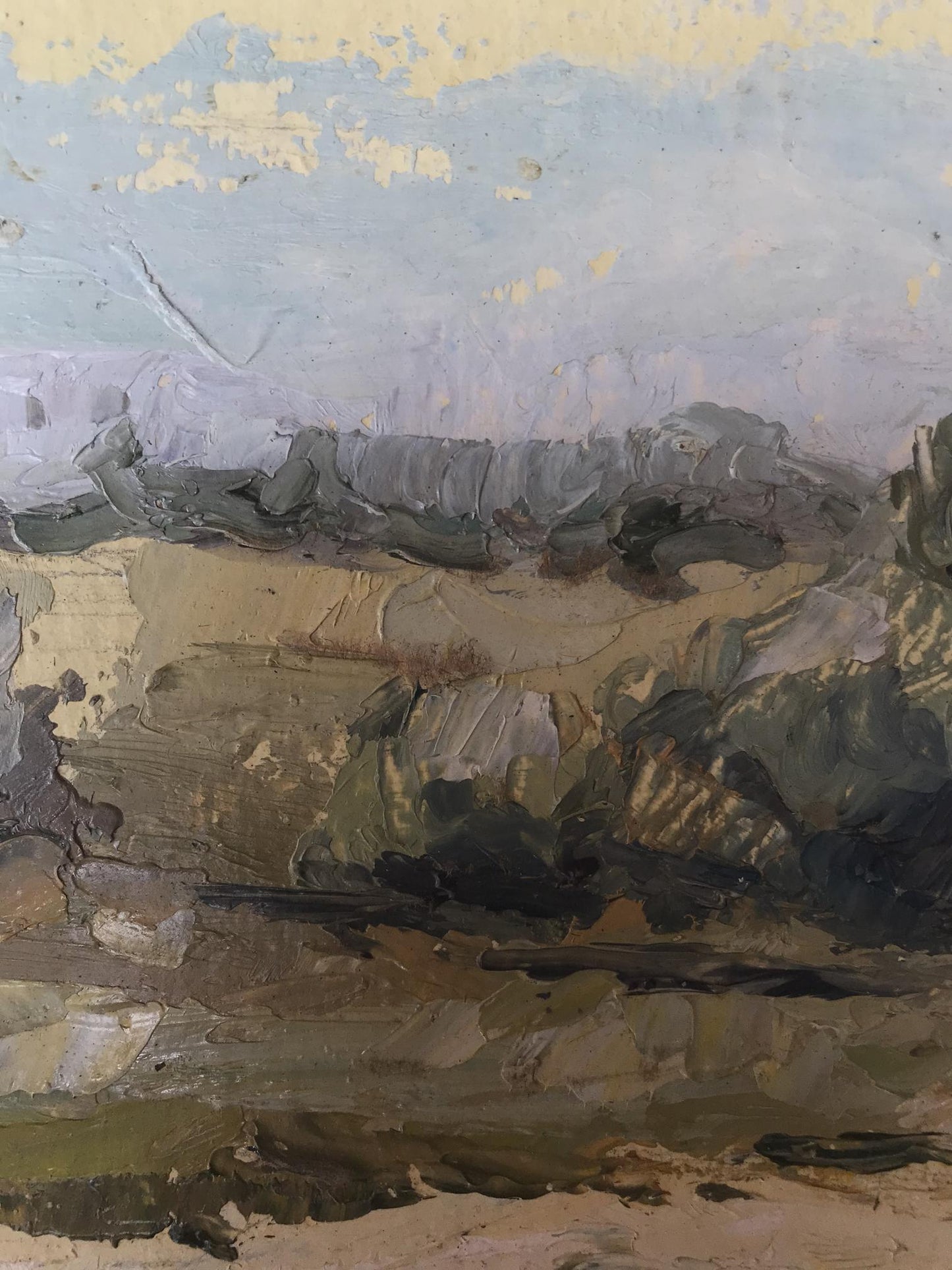 Oil painting After the rain Kravtsov O.