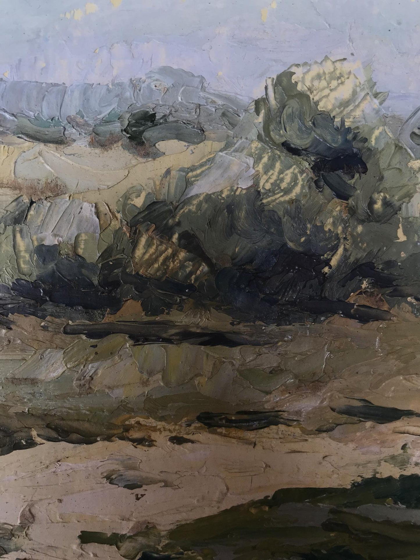 Oil painting After the rain Kravtsov O.