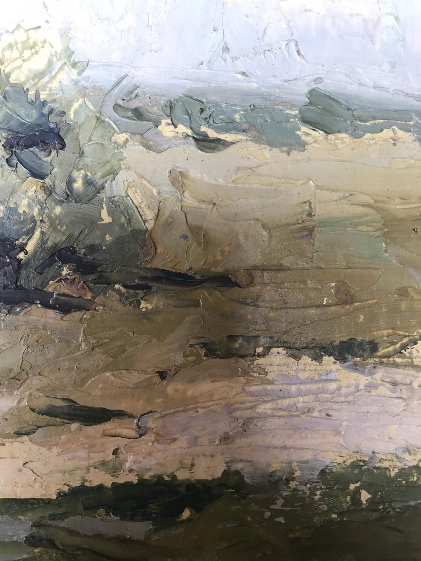 Oil painting After the rain Kravtsov O.